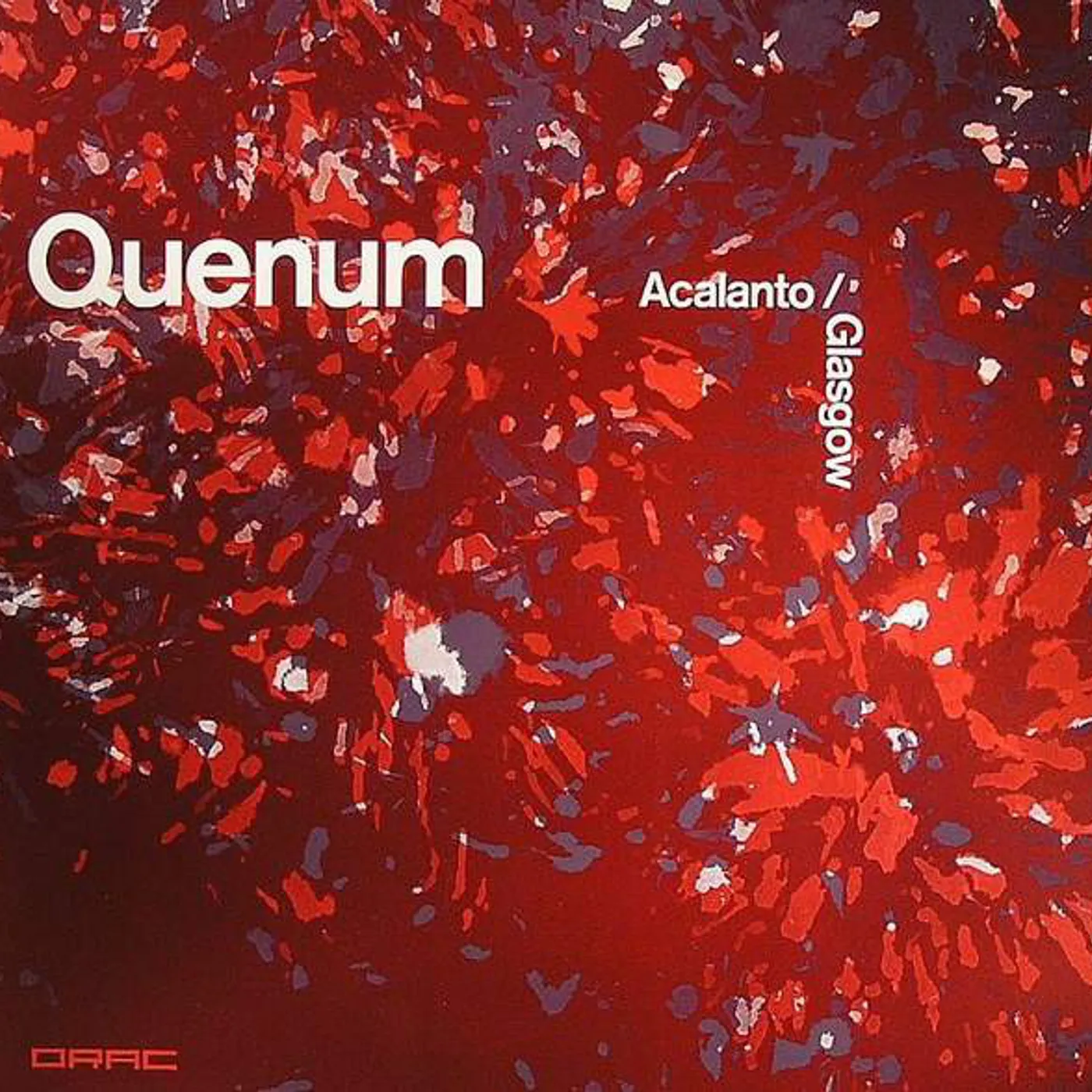 Quenum ACALANTO / GLASGOW Vinyl Record