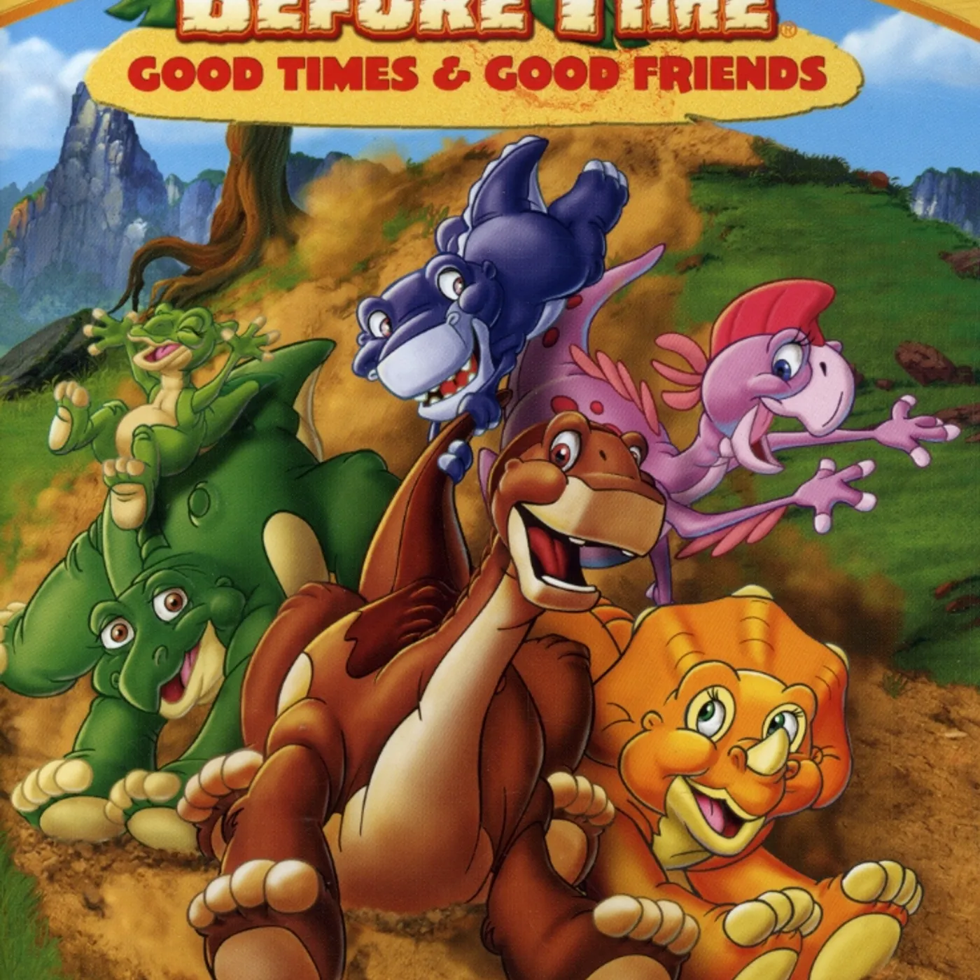 Land Before Time GOOD TIMES & GOOD FRIENDS DVD