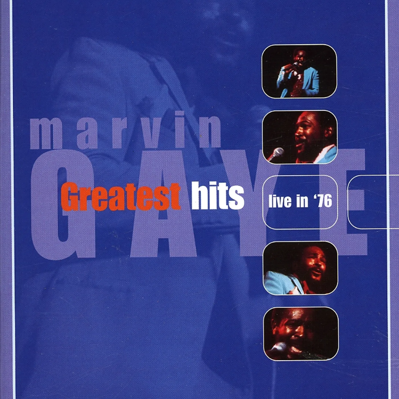 Marvin Gaye GREATEST HITS LIVE 76 DVD