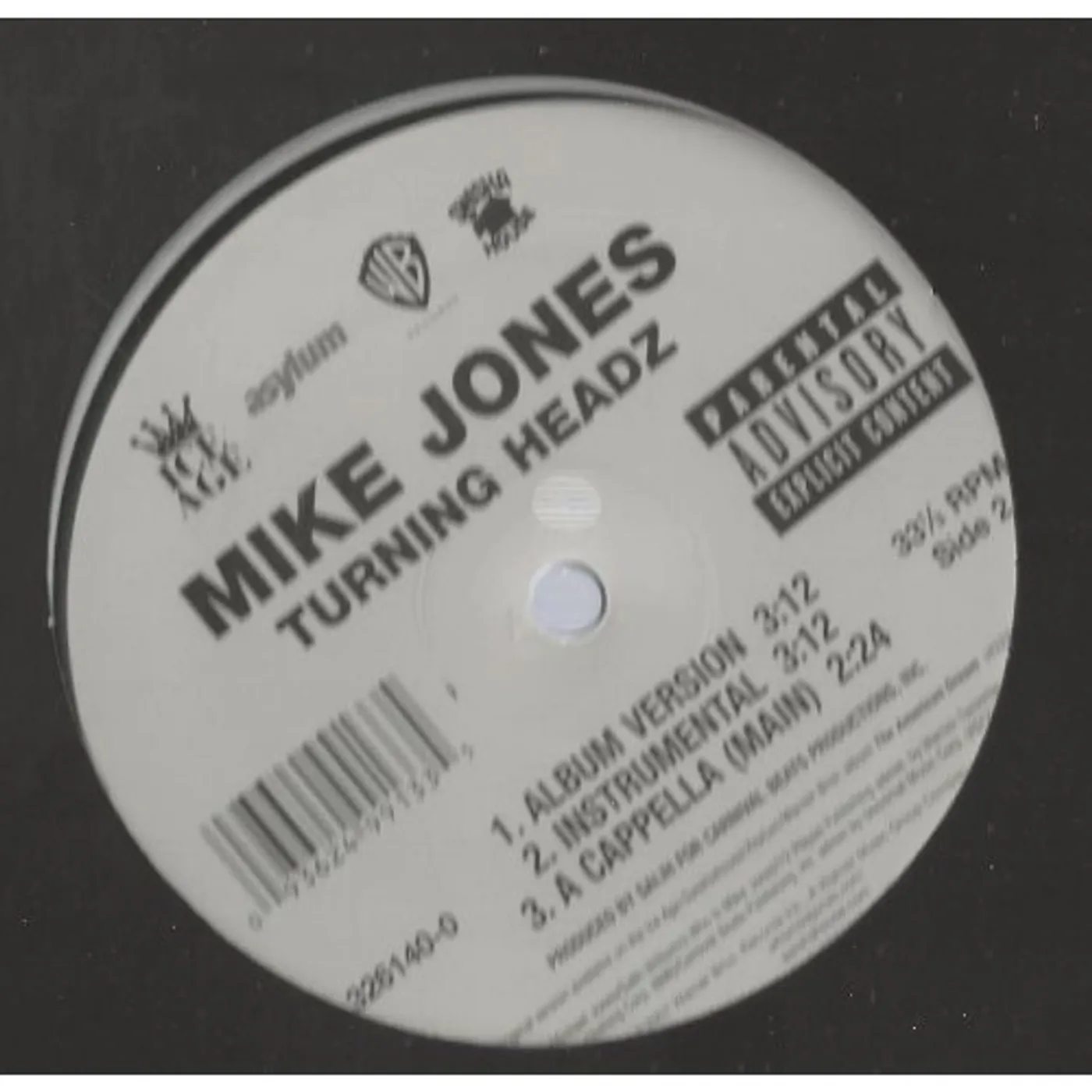 Mike Jones TURNIN HEADS Vinyl Record