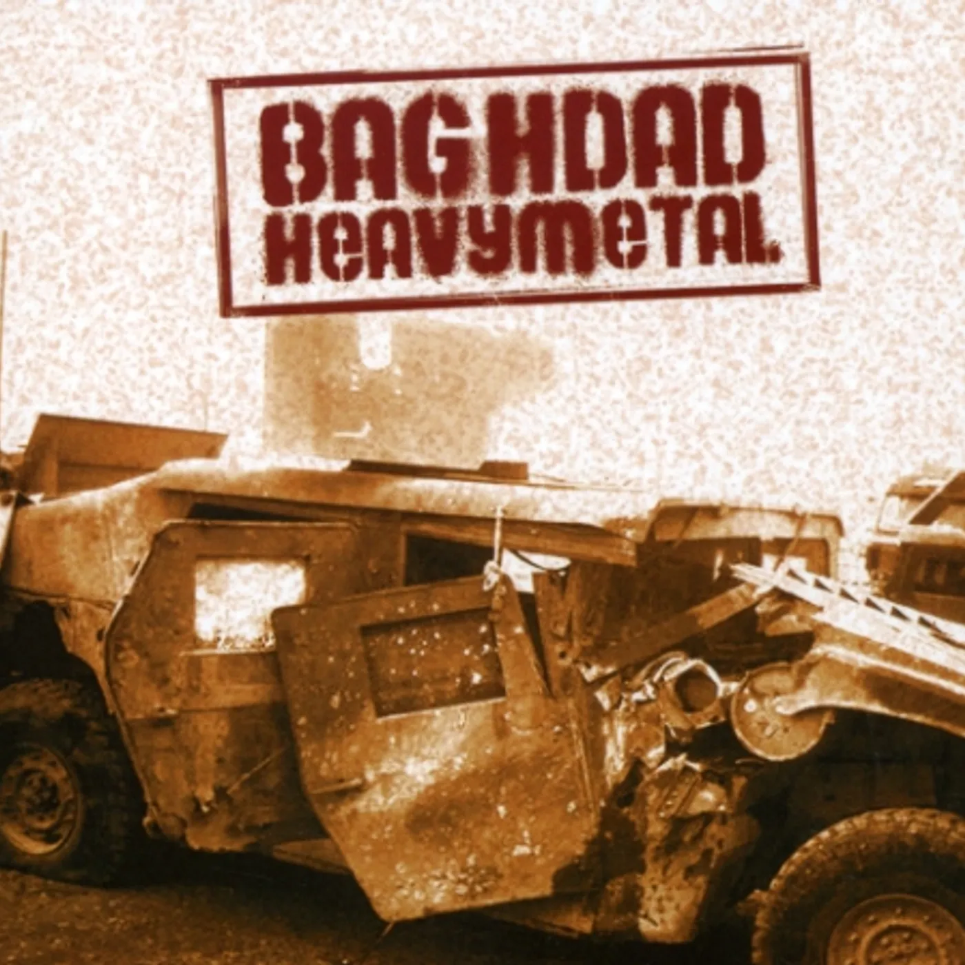 BAGHDAD HEAVY METAL CD