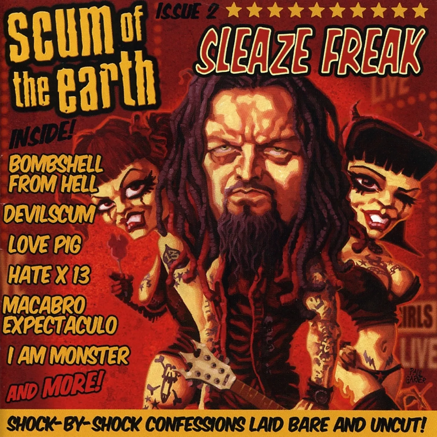 Scum of the Earth SLEAZE FREAK CD