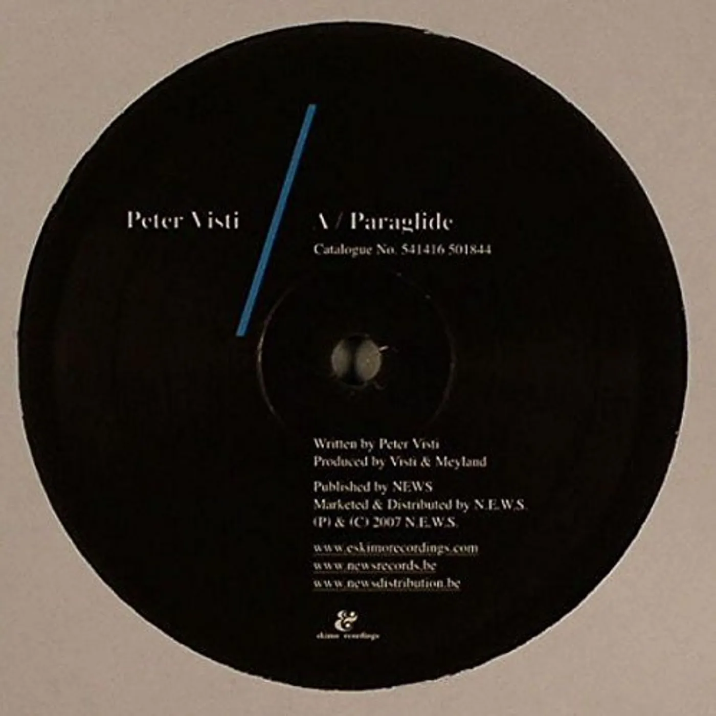 Peter Visti Paraglide / Berlin Vinyl Record