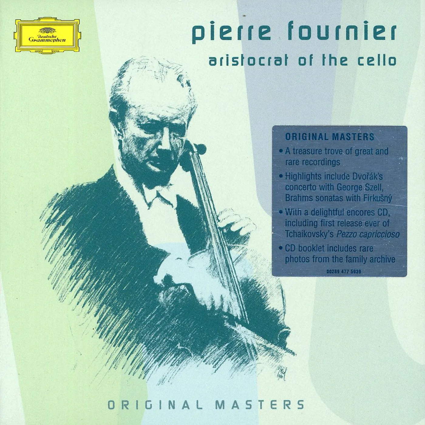 Pierre Fournier ARISTOCRATOF THE CELLO CD