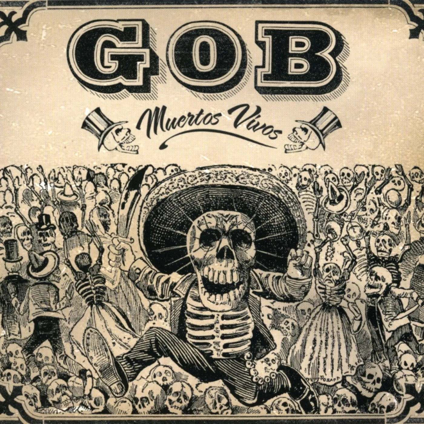 Gob MUERTOS VIVOS CD