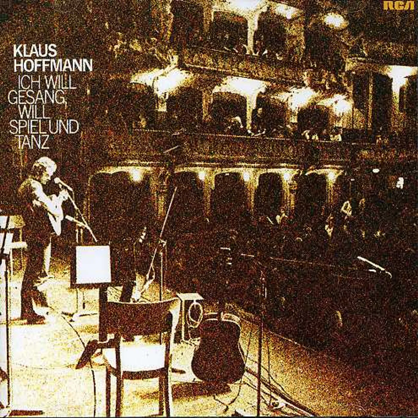Klaus Hoffmann ICH WILL GESANG, WILL SPIEL UND TANZ CD
