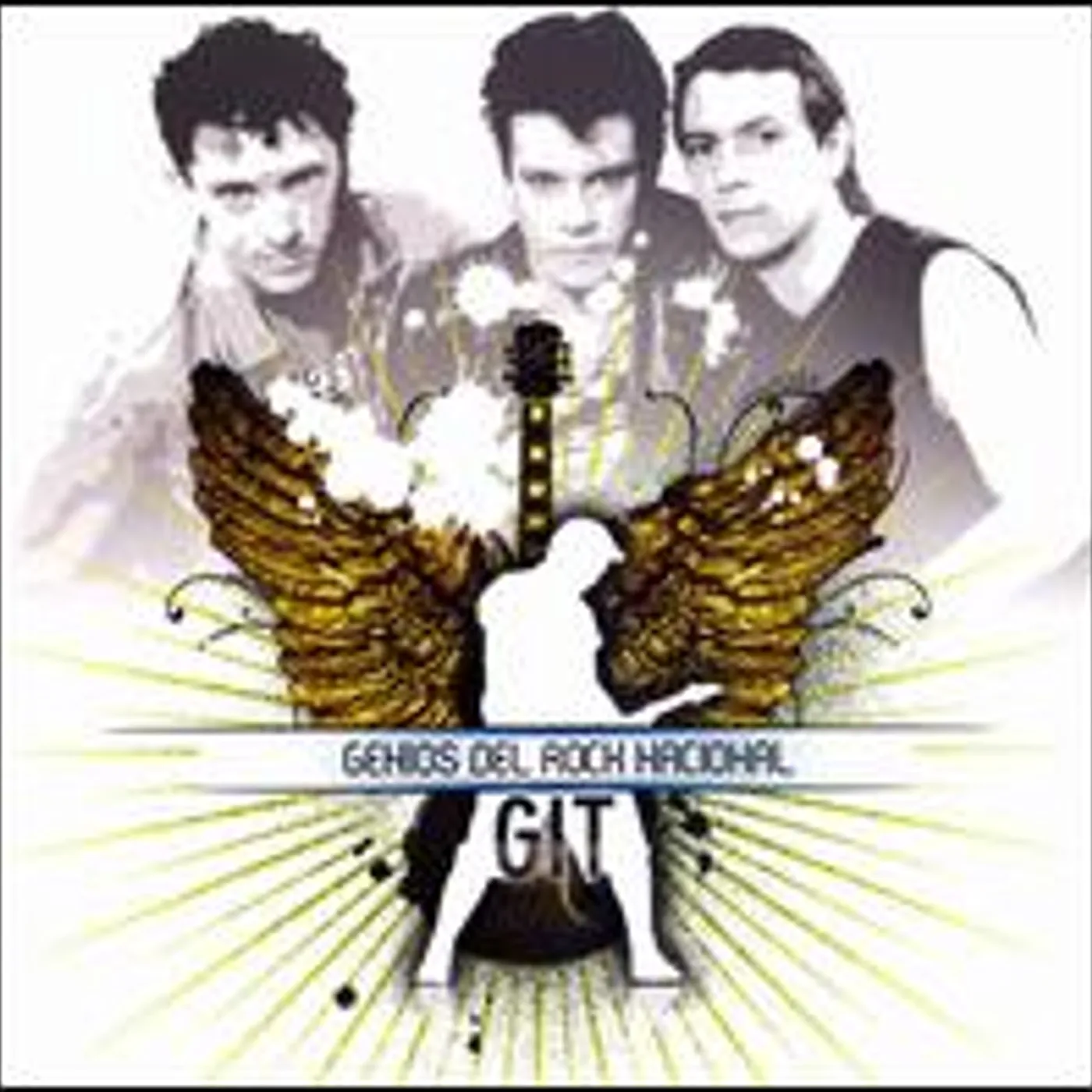 GIT GENIOS DEL ROCK NACIONAL CD