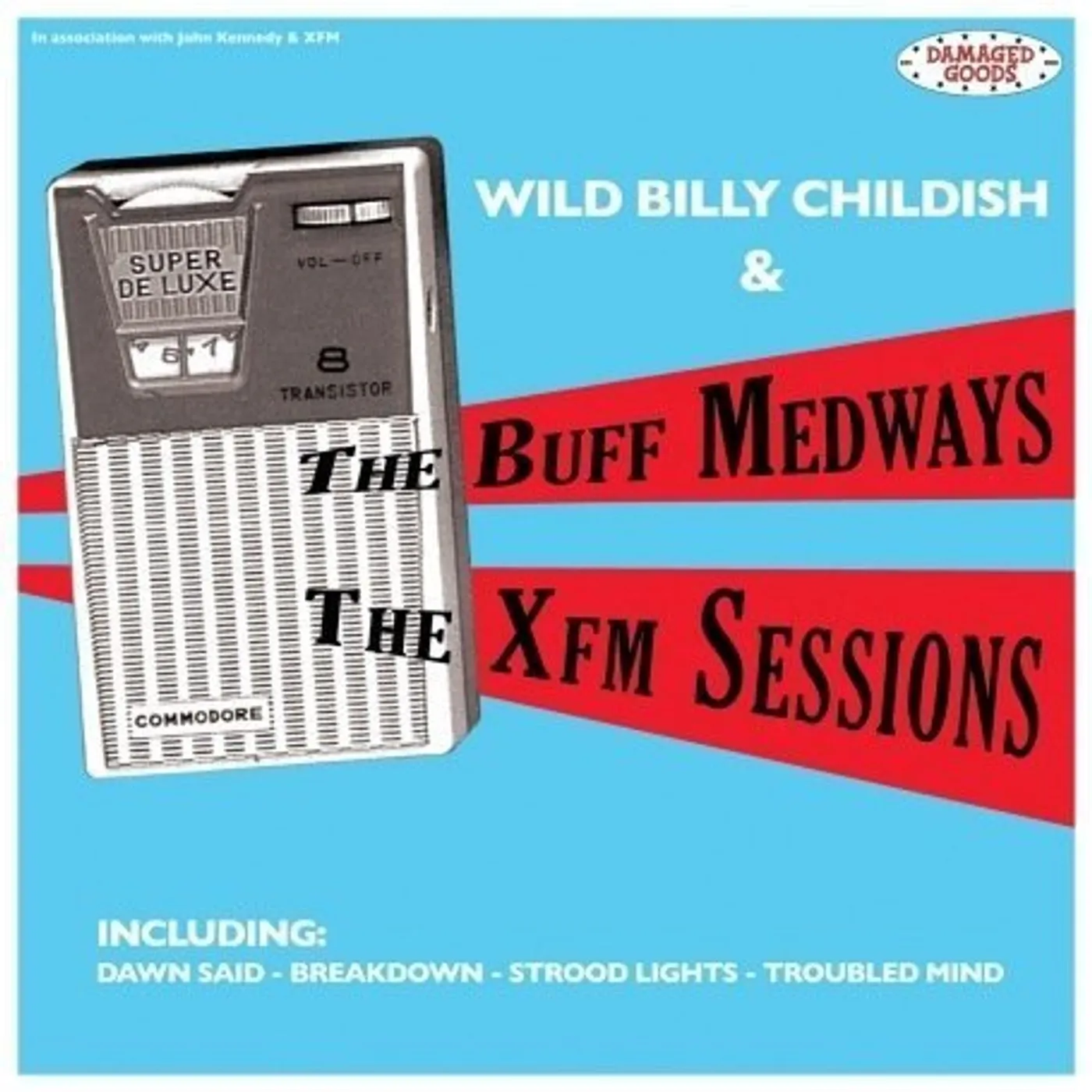Wild Billy Childish XFM SESSIONS Vinyl Record