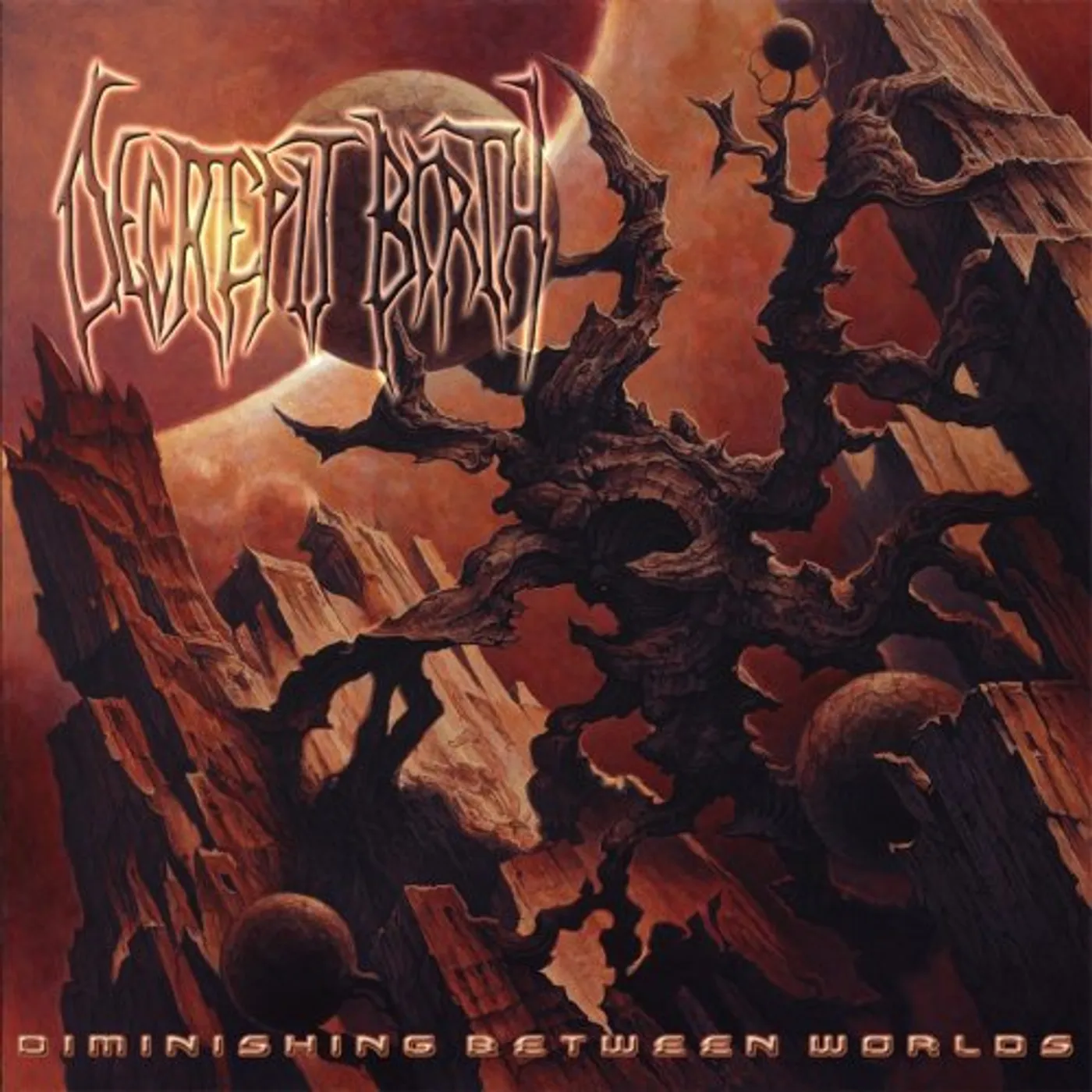 Decrepit Birth DIMINISHING BETWEEN WORLDS CD
