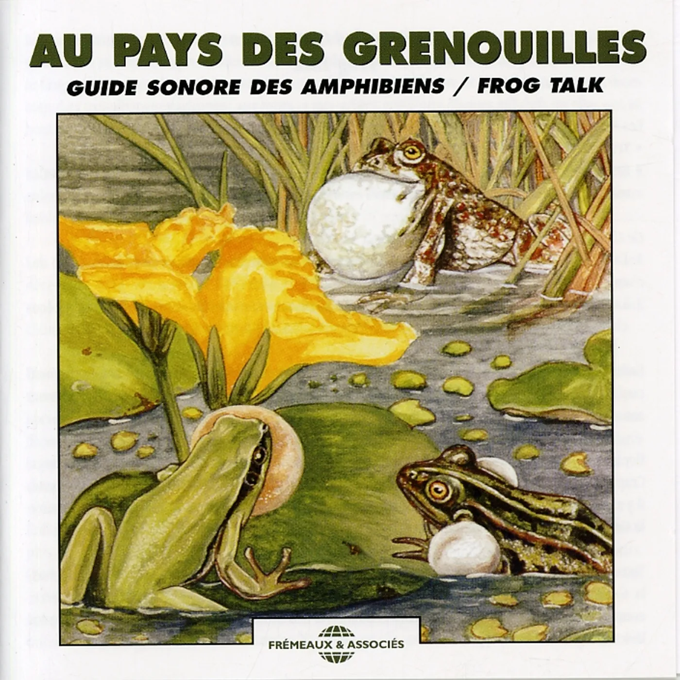 Sounds Of Nature FROG TALK CD