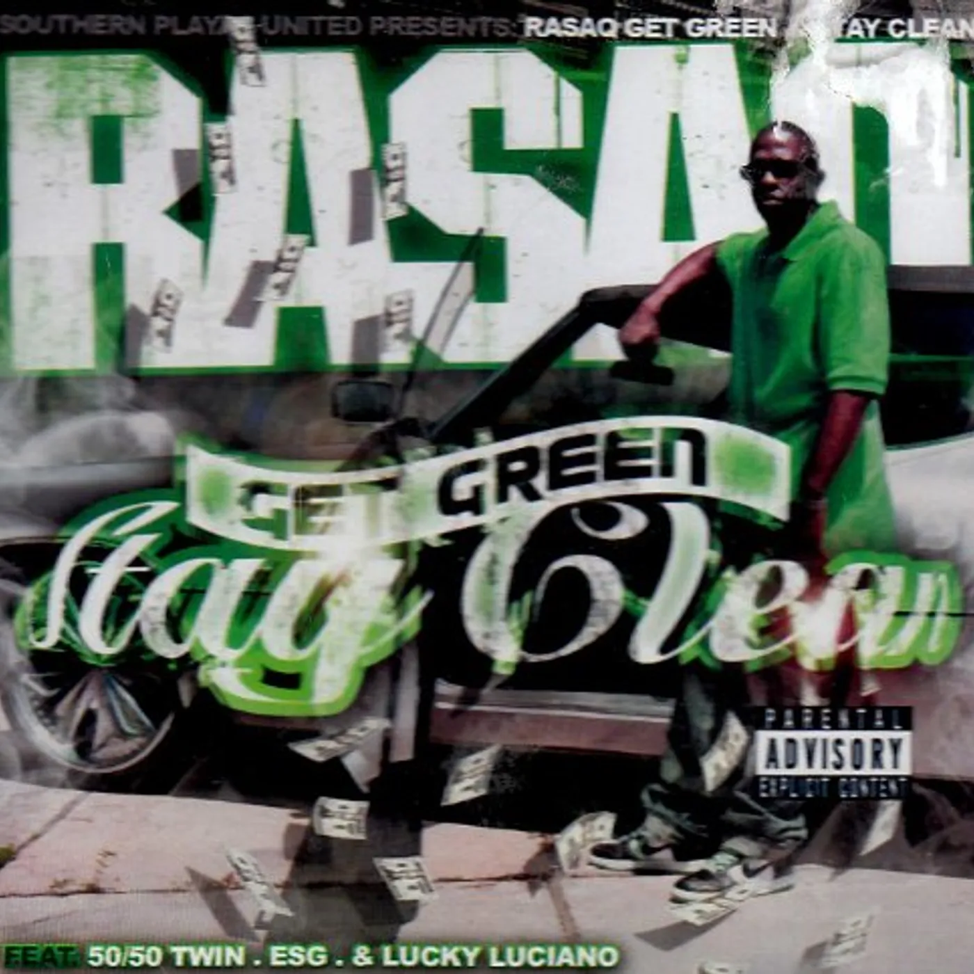 Rasaq GET GREEN & STAY CLEAN: SCREWED CD