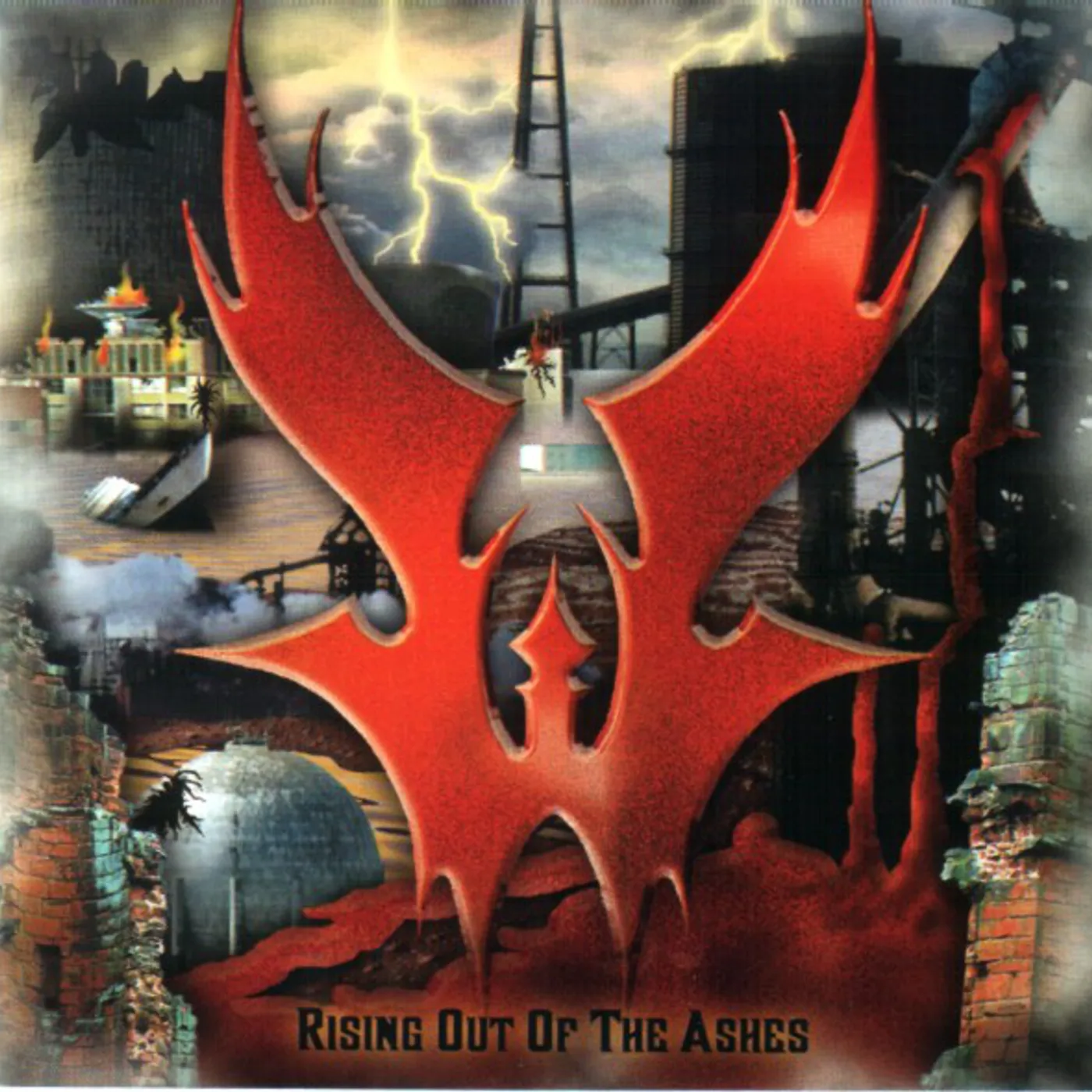Warlord RISING OUT OF ASHES CD