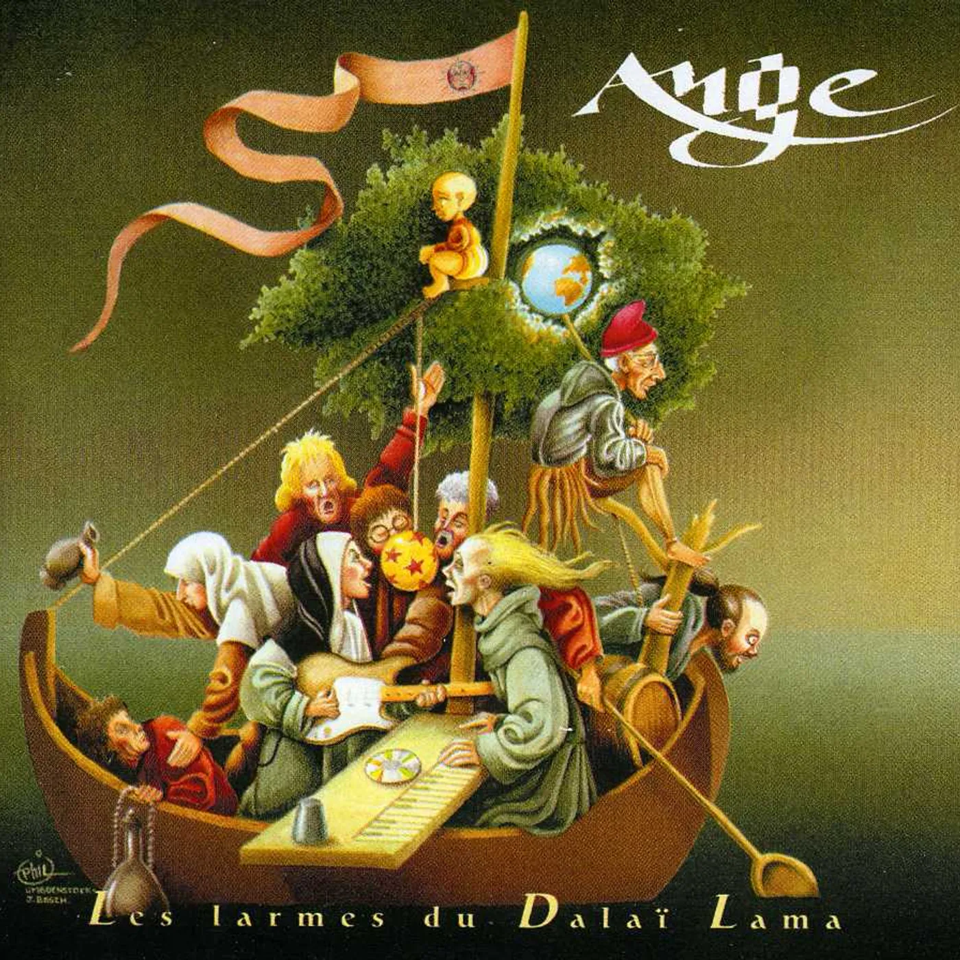 Ange LARMES DU DALAI-LAMA CD