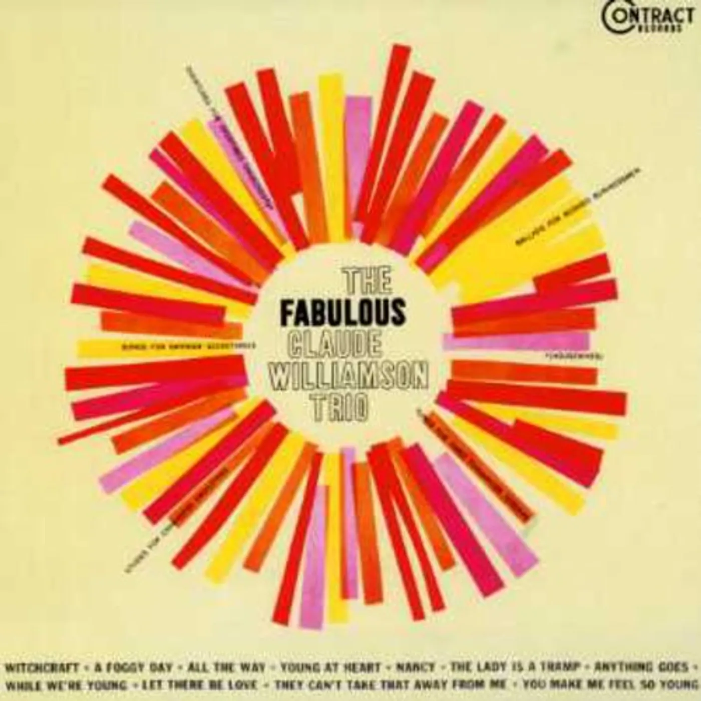 Claude Williamson FABULOUS CD