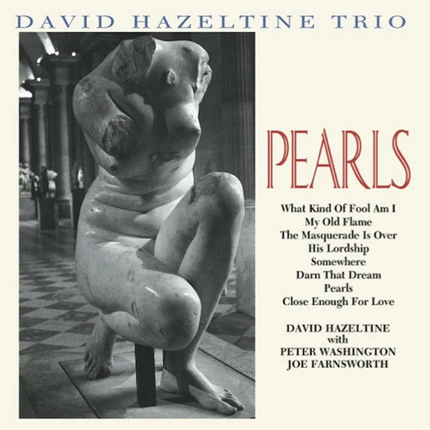 David Hazeltine Trio PEARLS CD