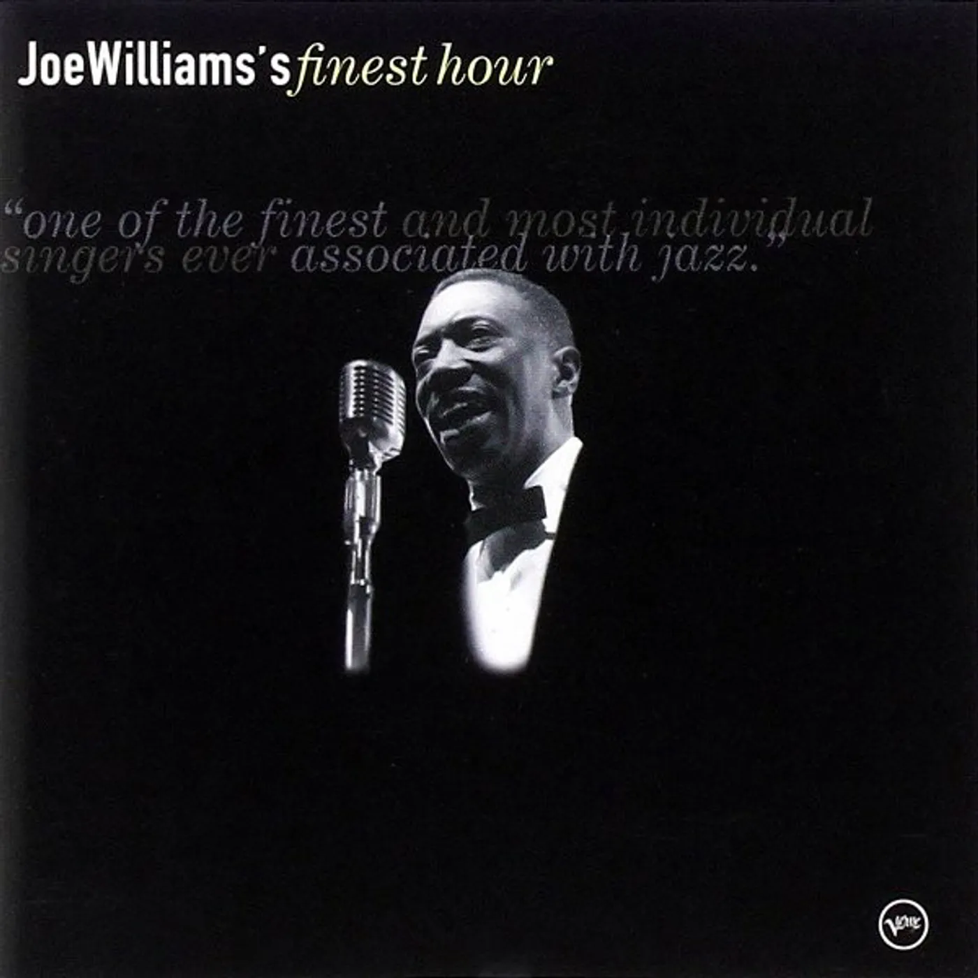 Joe Williams FINEST HOUR CD