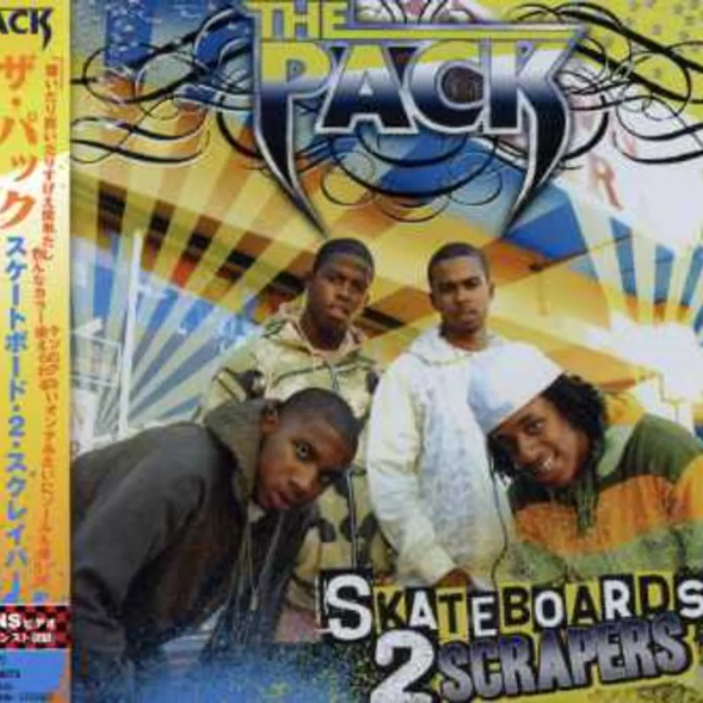The Pack SKATEBOARDS 2 SCRAPERS CD