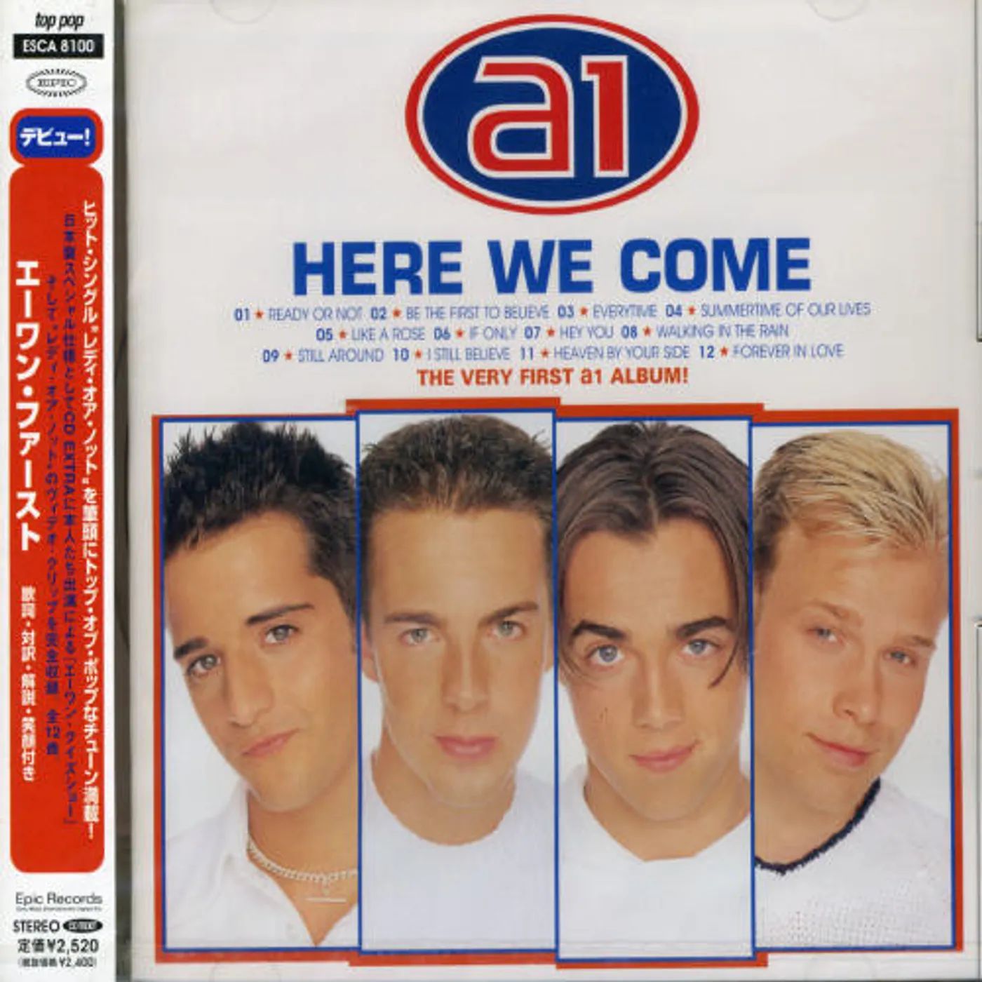 A1 HERE WE COME CD