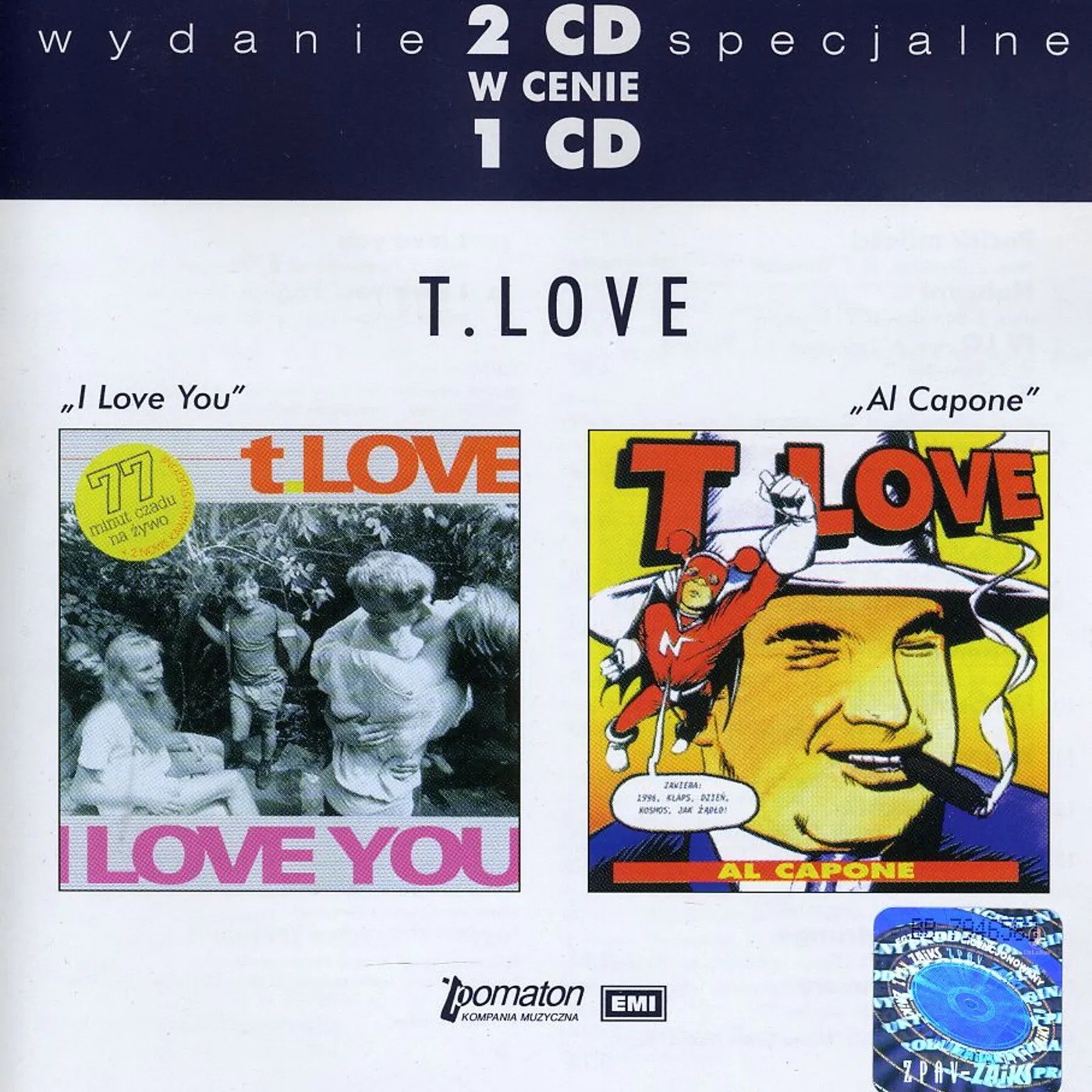 T-Love I LOVE YOU/AL CAPONE CD
