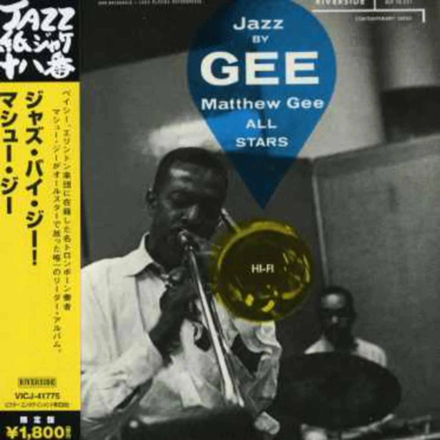 Matthew Gee JAZZ BY GEE! CD