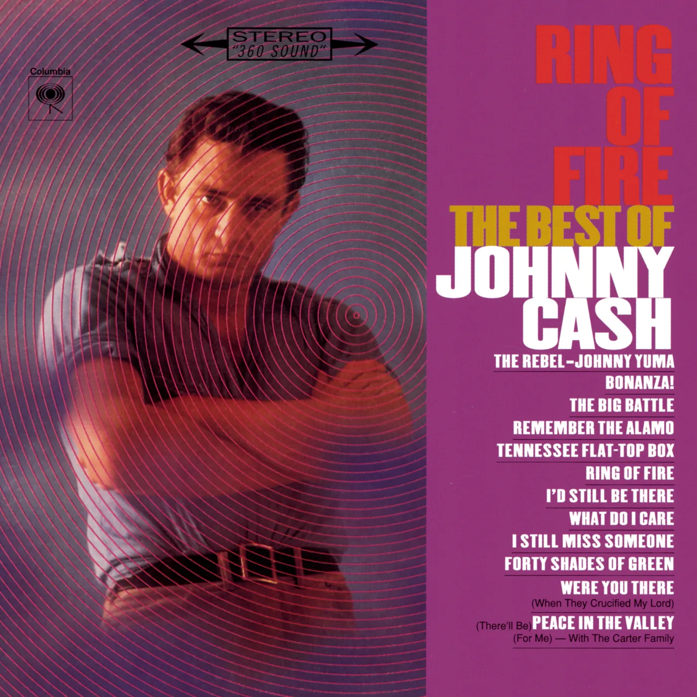 Johnny Cash RING OF FIRE: BEST OF CD