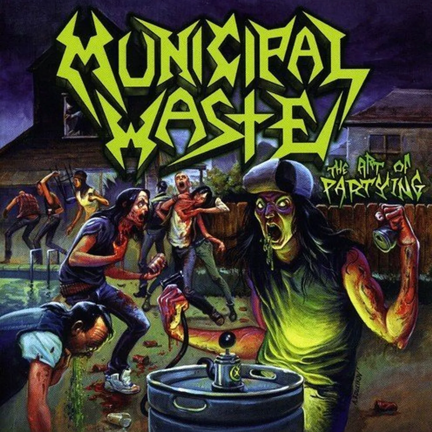 Municipal Waste ART OF PARTYING CD