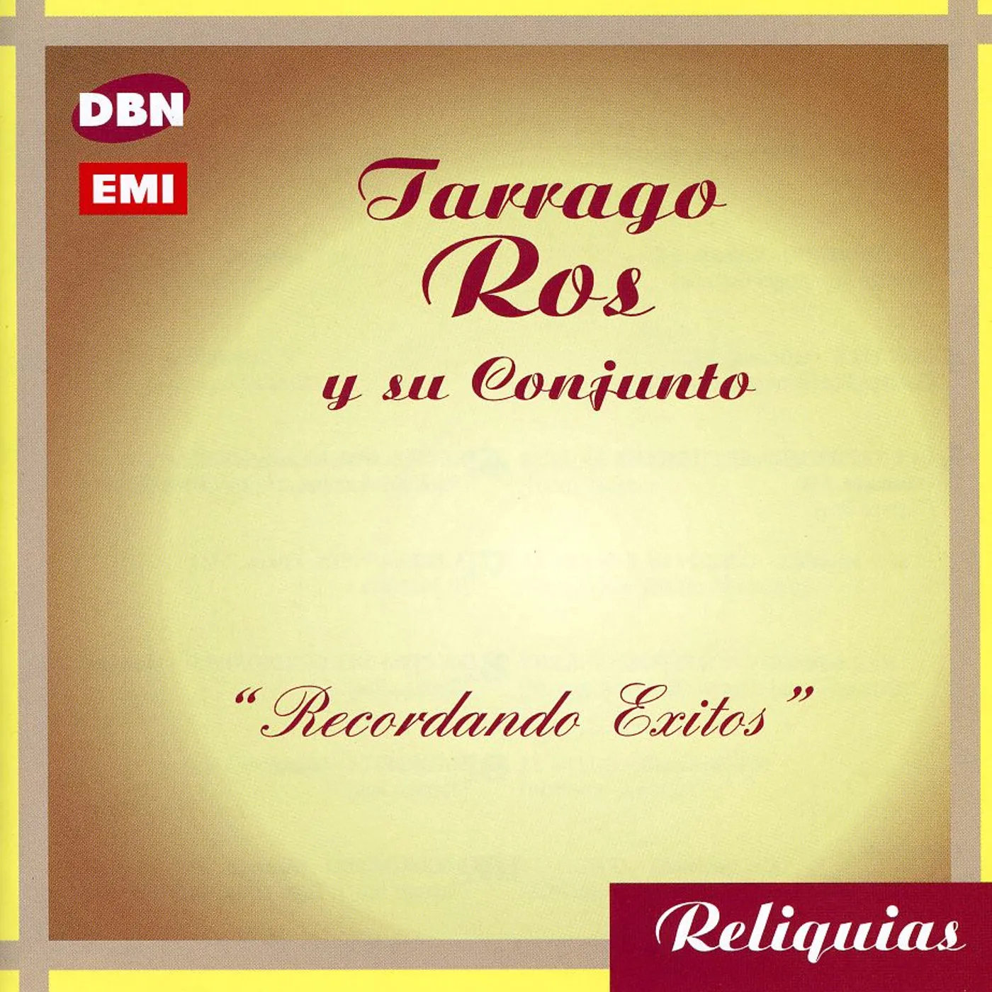 Antonio Tarragó Ros RECORDANDO EXITOS CD