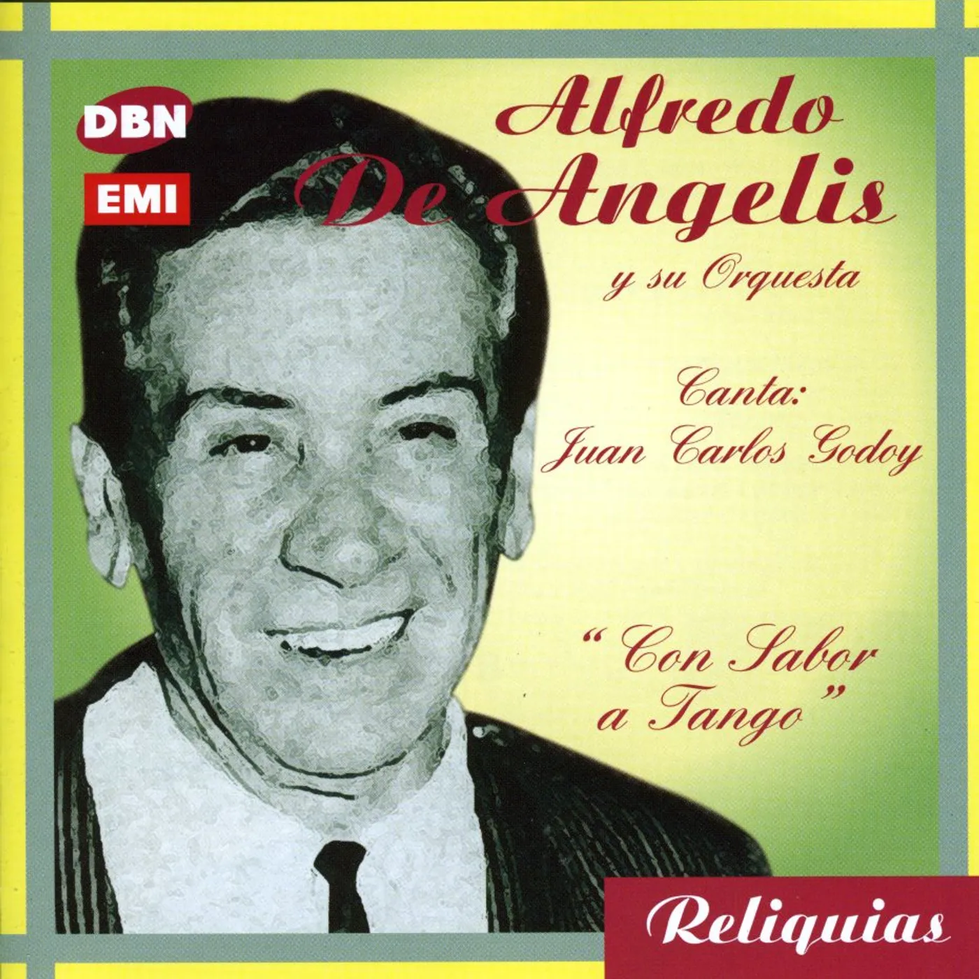 Alfredo De Angelis CON SABOR A TANGO [CANTA J C G CD