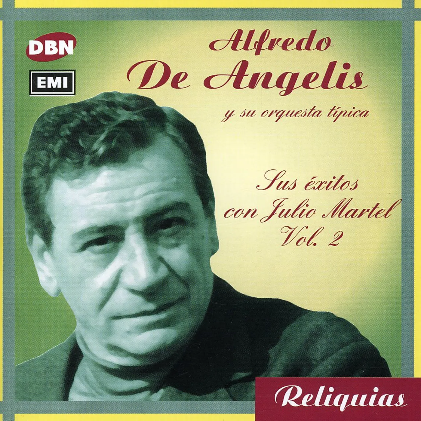 Alfredo De Angelis SUS EXITOS CON JULIO MARTEL VO CD