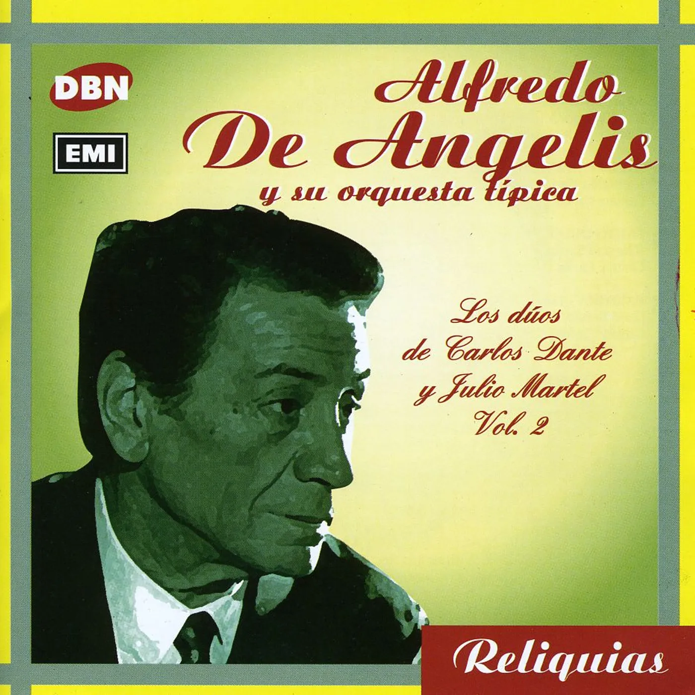 Alfredo De Angelis LOS DUOS DE DANTE Y MARTEL CD
