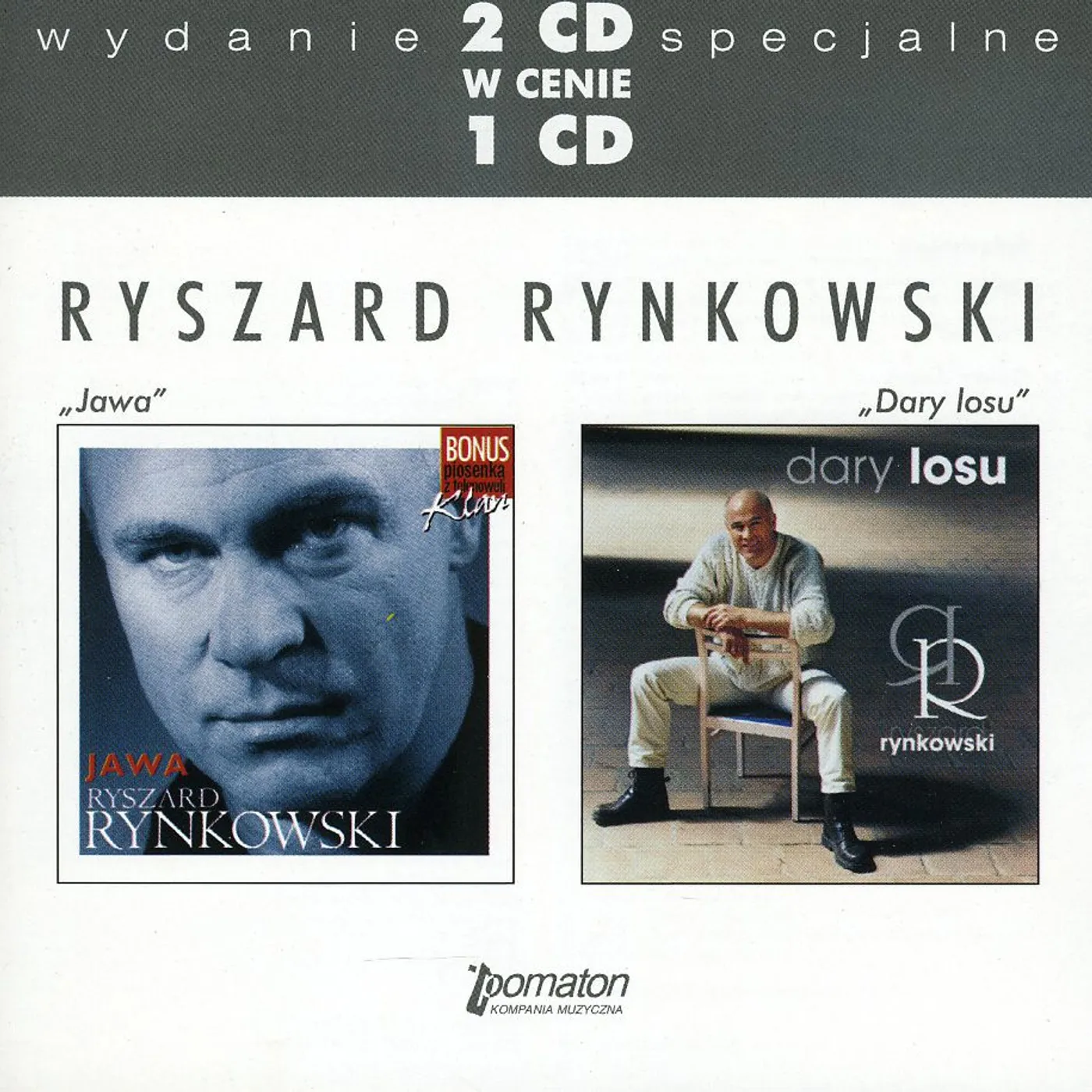 Ryszard Rynkowski JAWA/DARY LOSU CD