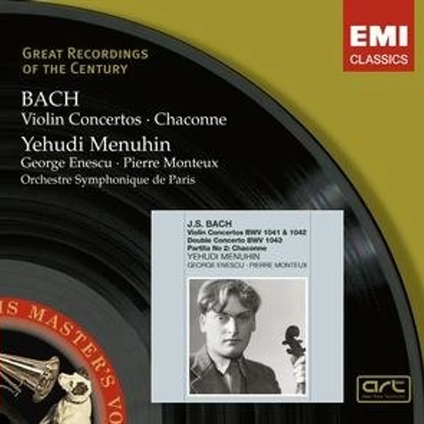 Johann Sebastian Bach CONC. VIOLON 1 & 2, CONC. 2 VIOLONS, CHACONNE - ME CD