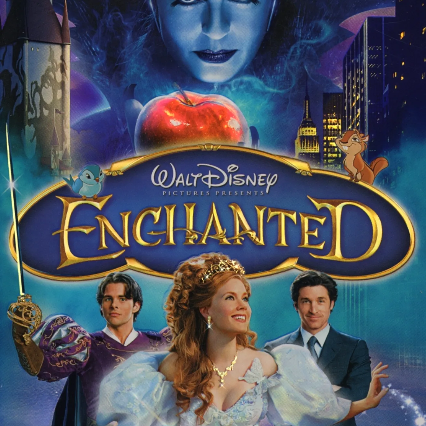 ENCHANTED (2007) DVD