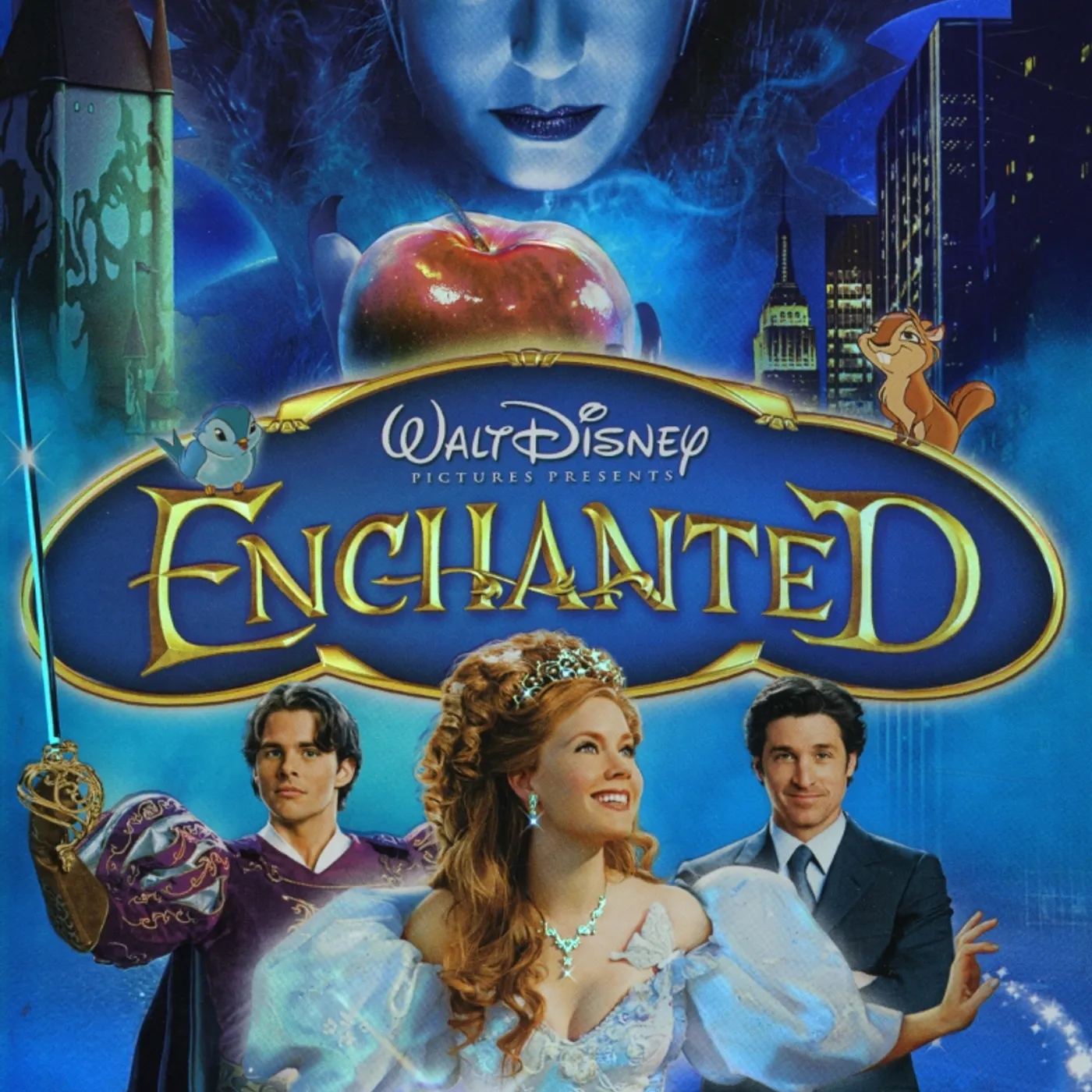 ENCHANTED (2007) DVD