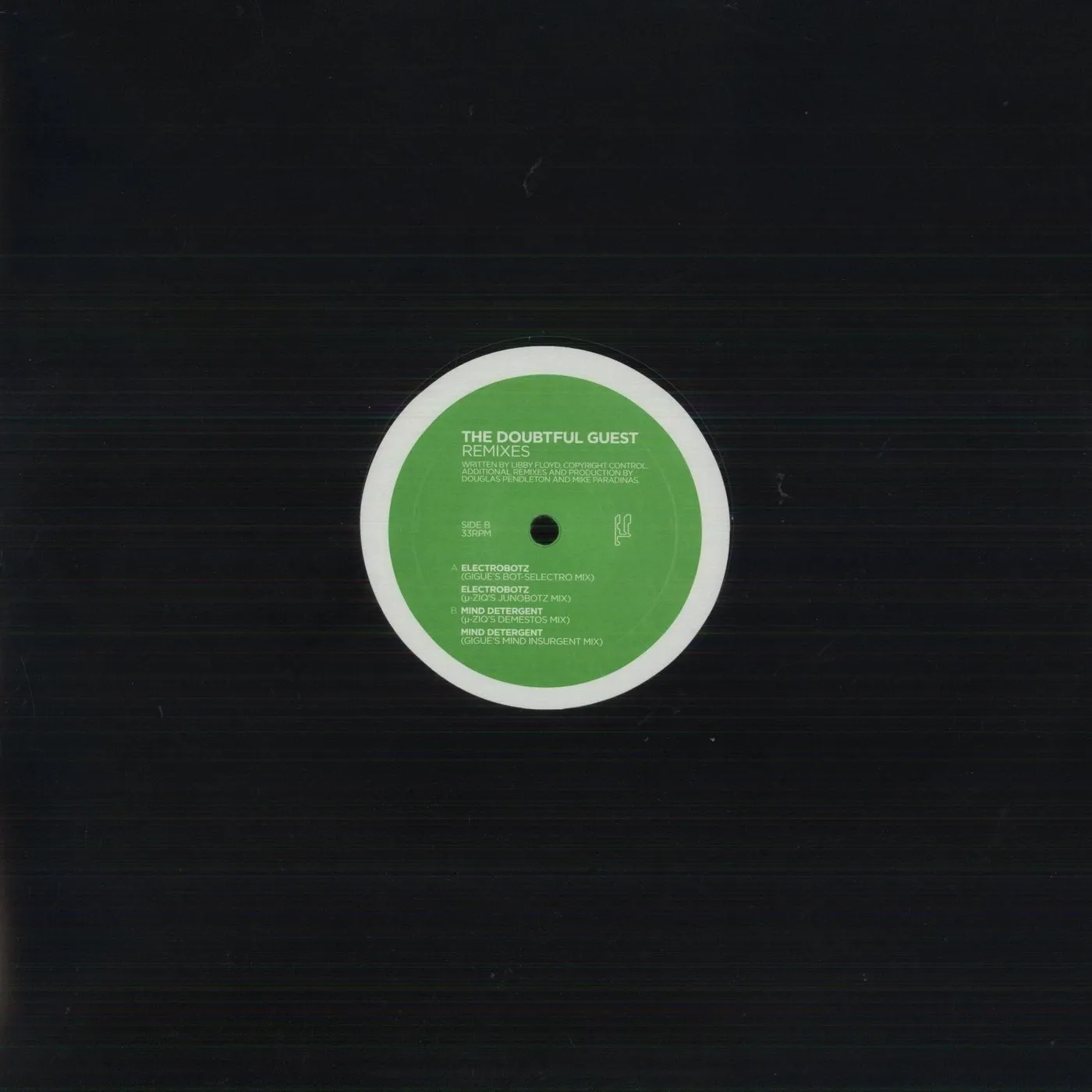 The Doubtful Guest Remixes Vinyl Record