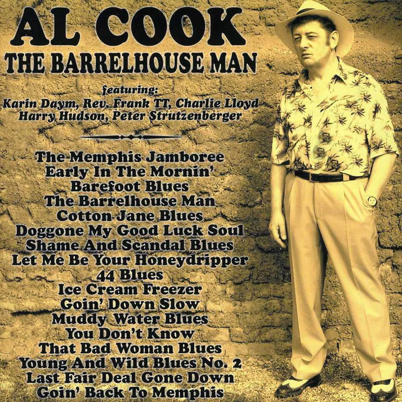 Al Cook BARRELHOUSE MAN CD