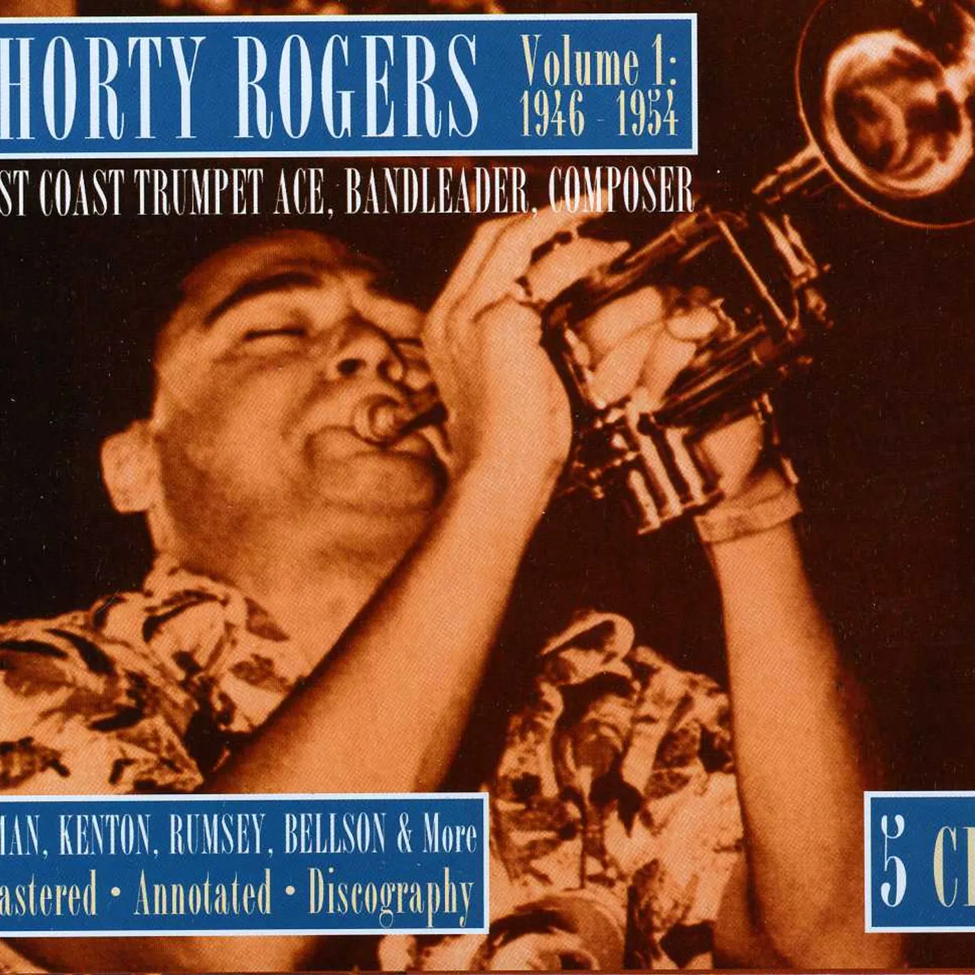Shorty Rogers WEST COAST TRUMPET ACE BANDLEADER COMPOSER 1 1946 CD