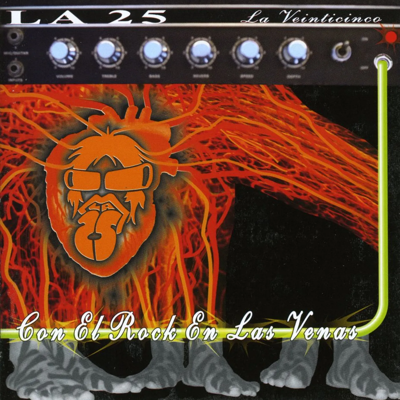 La 25 CON EL ROCK EN LAS VENAS CD