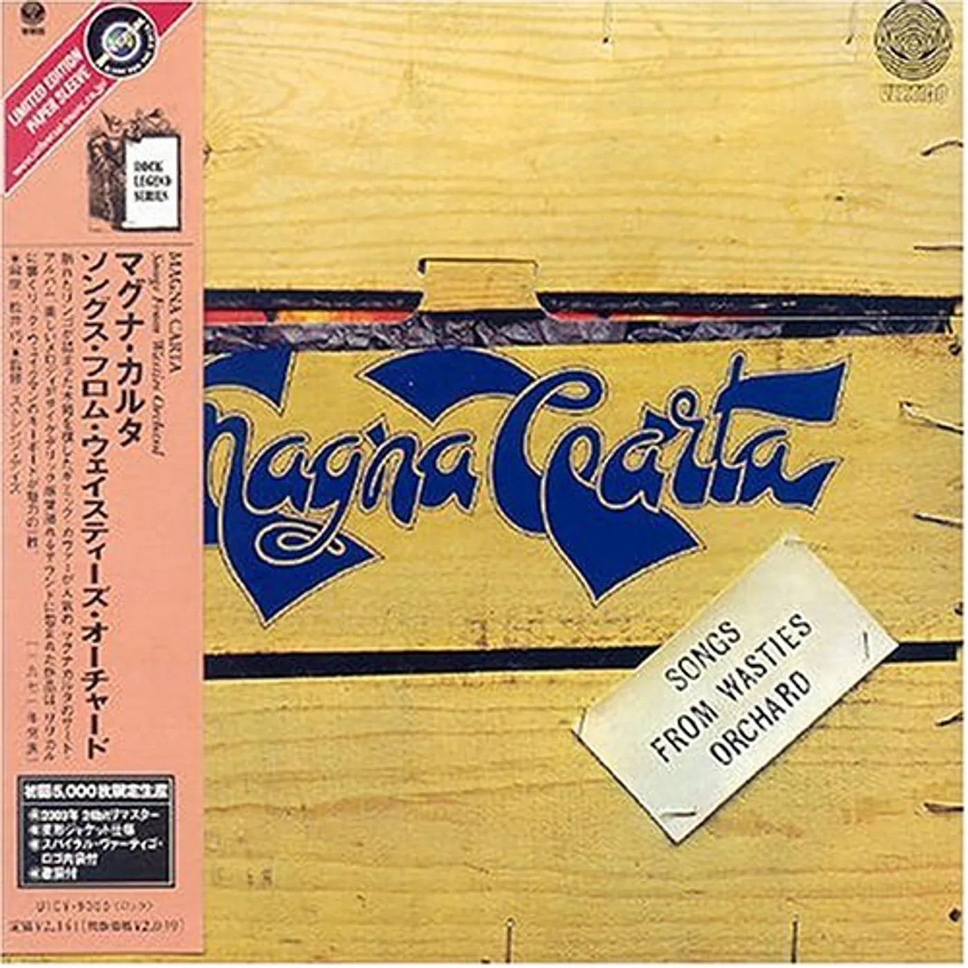 Magna Carta SONGS FROM WASTIES ORCHARD CD