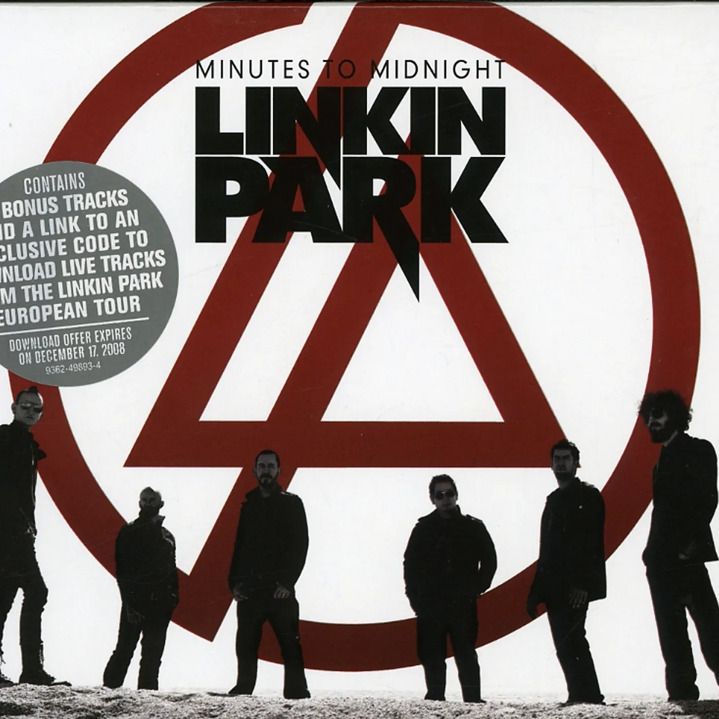 Linkin Park MINUTES TO MIDNIGHT: EUROPEAN TOUR EDITION CD