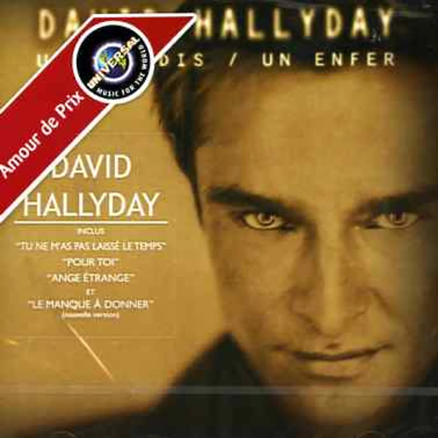 David Hallyday UN PARADIS UN ENFER CD