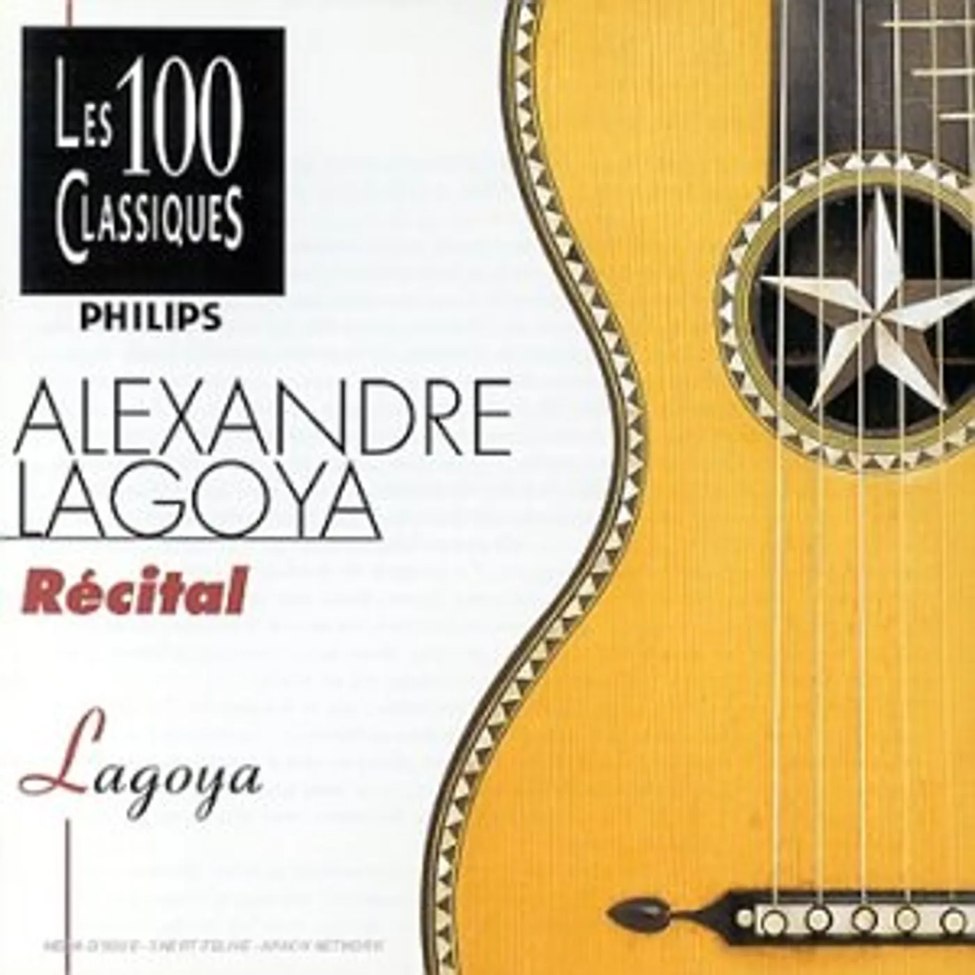 Alexandre Lagoya RECITAL CD
