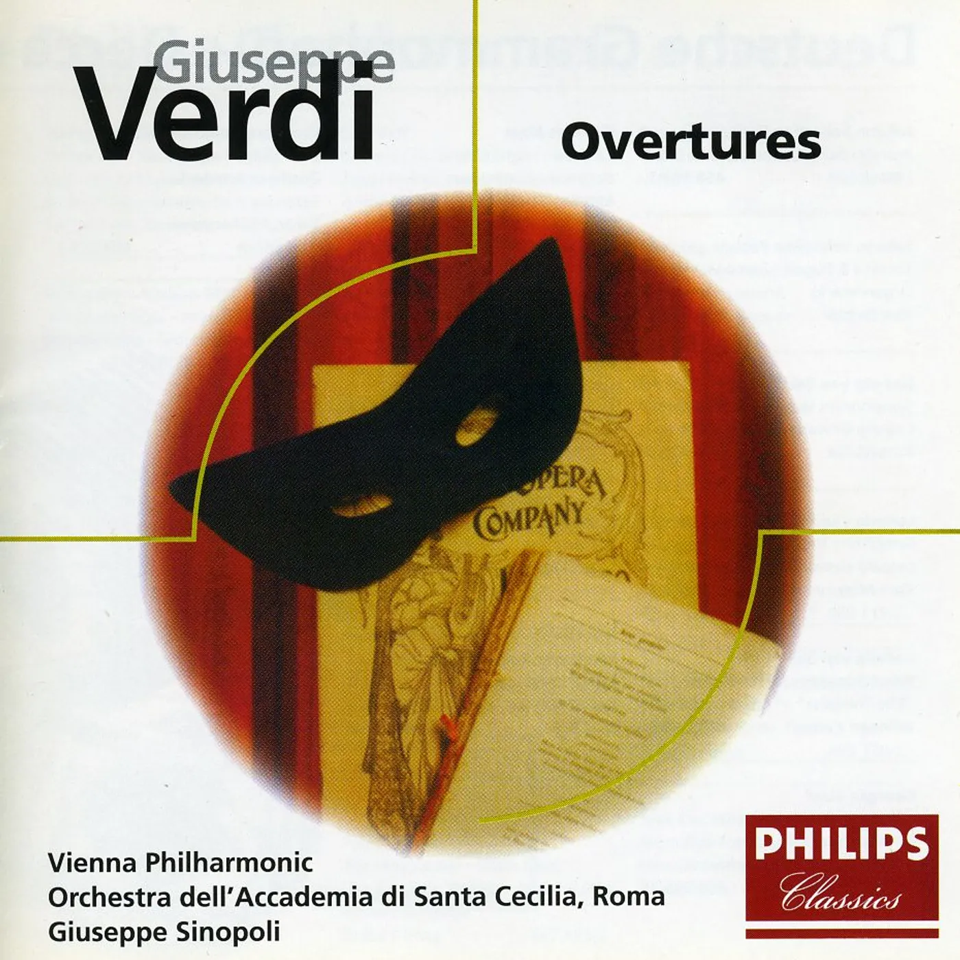 Giuseppe Sinopoli VERDI: OBERTURAS CD