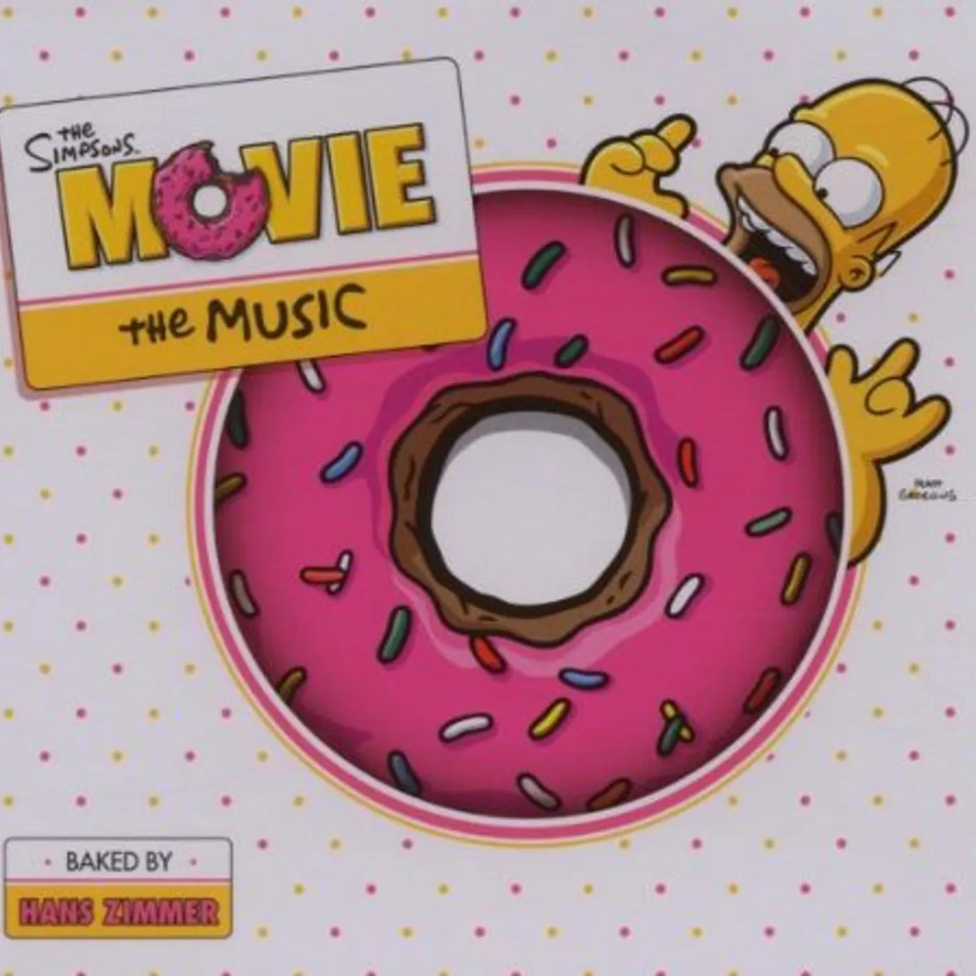 The Simpsons MOVIE SOUNDTRACK (STANDARD EDITION) CD