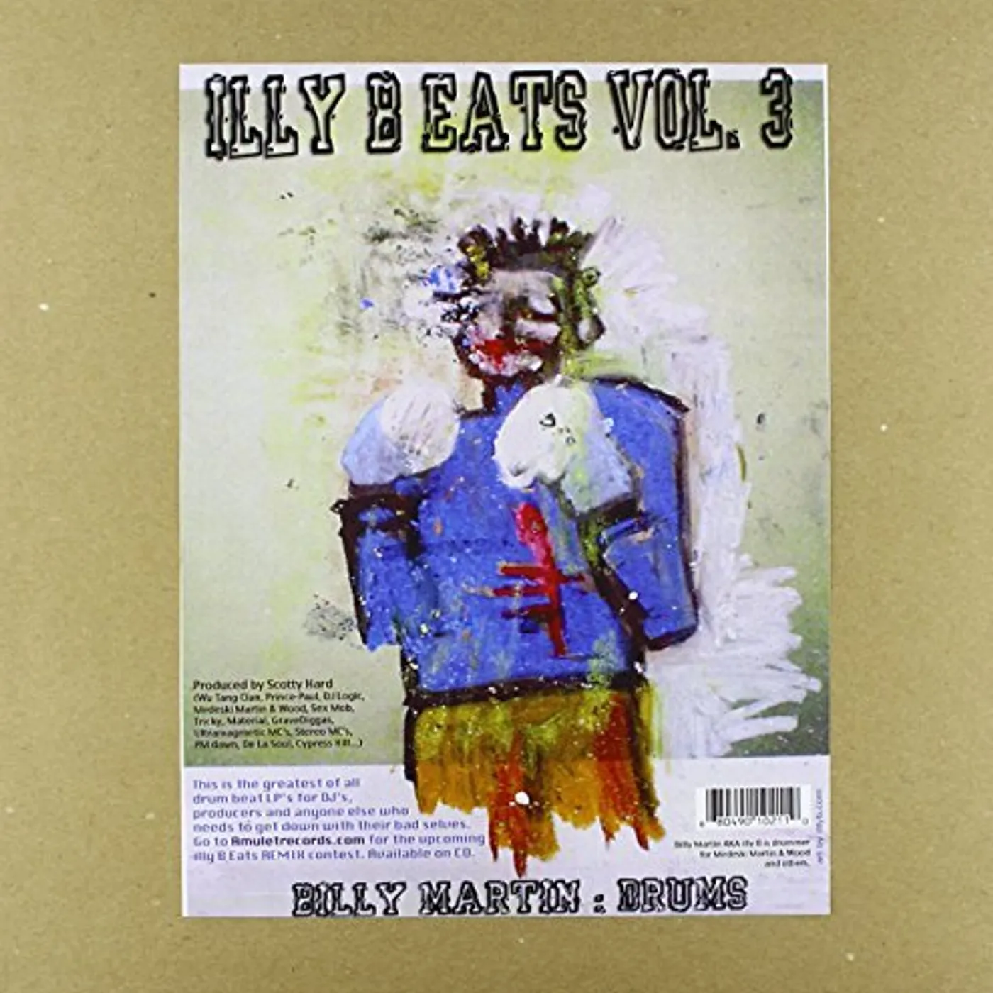 Billy Martin ILLY B EATS 3 Vinyl Record