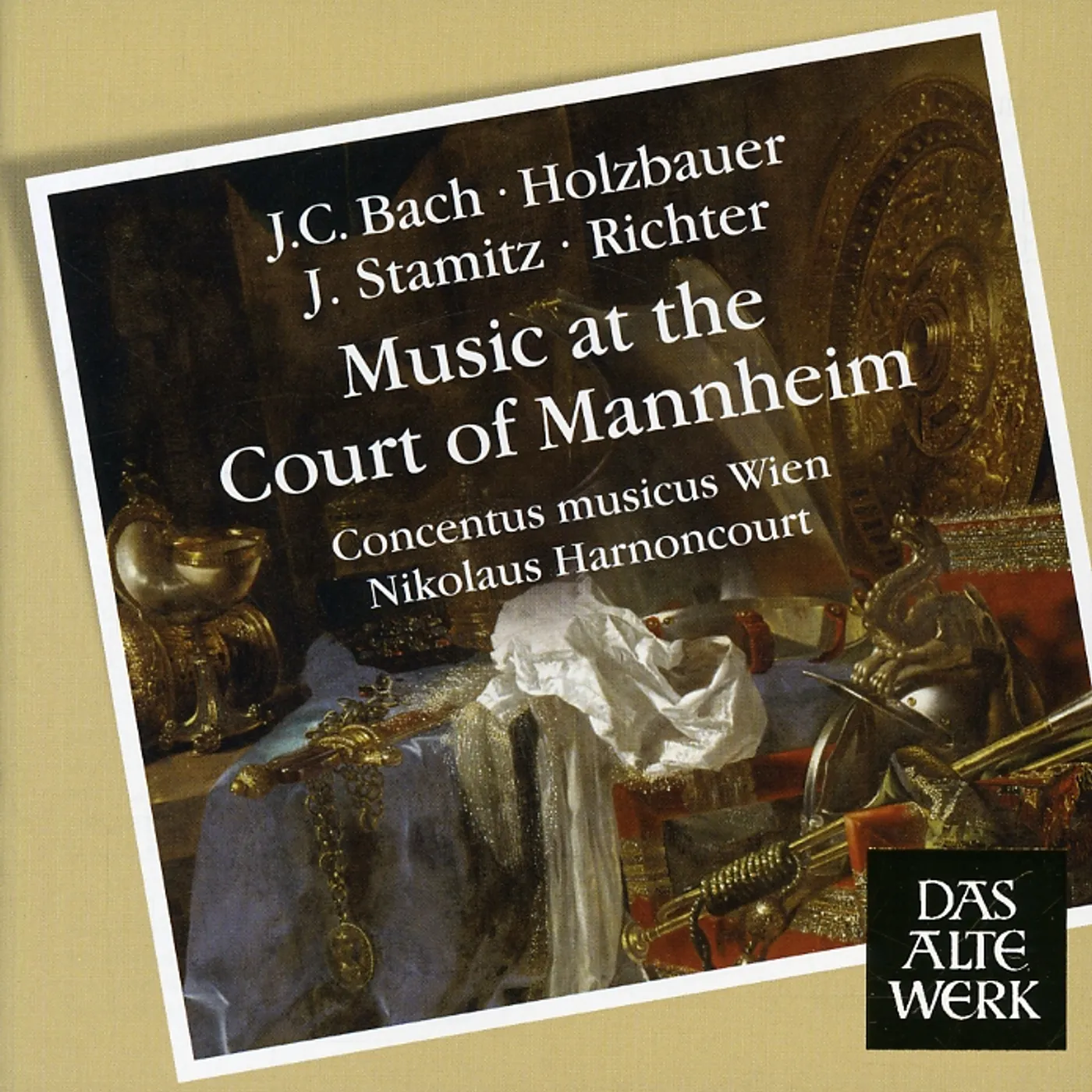Nikolaus Harnoncourt MUSIC AT THE COURT OF MANNHEIM CD