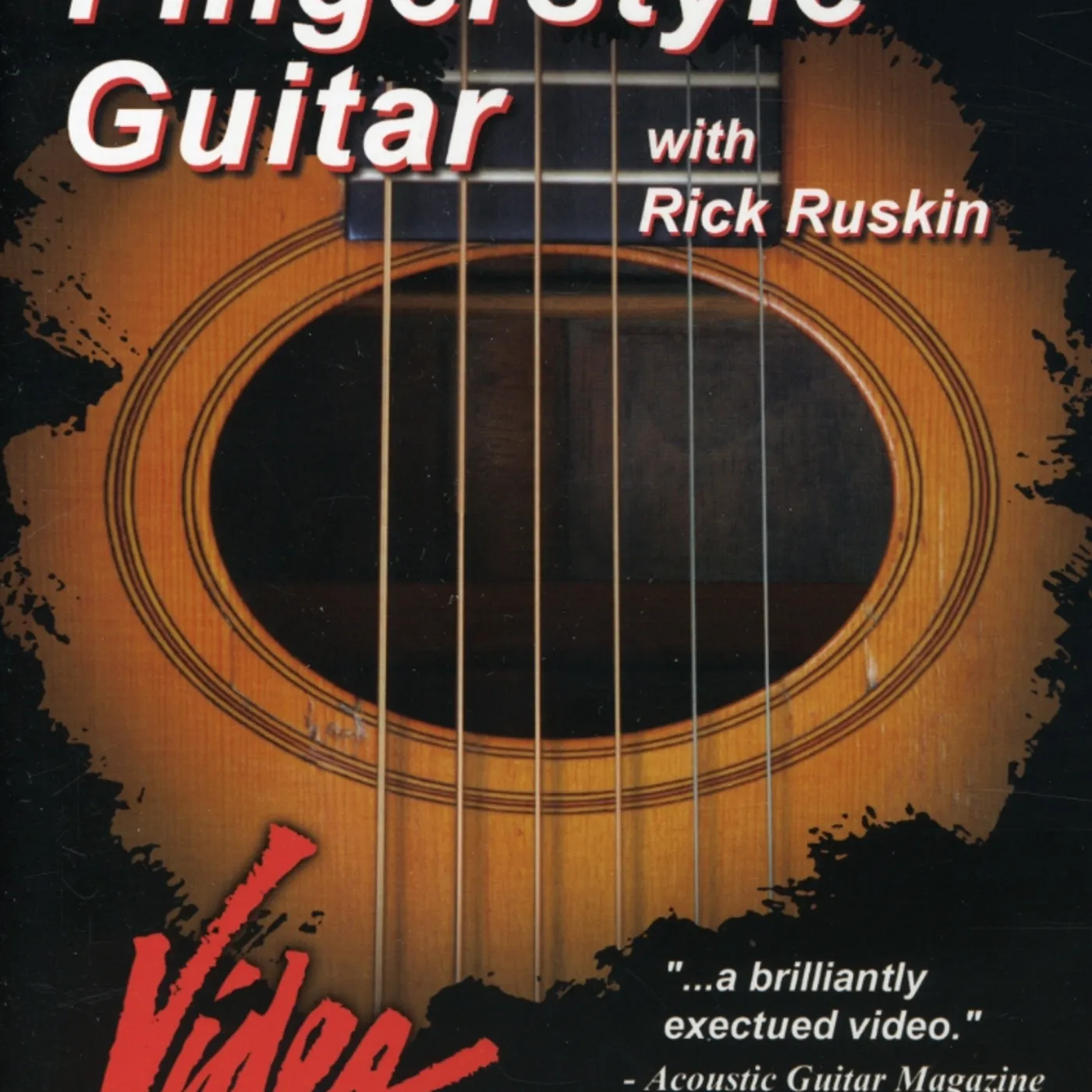 Rick Ruskin ACOUSTIC FINGERSTYLE GUITAR DVD