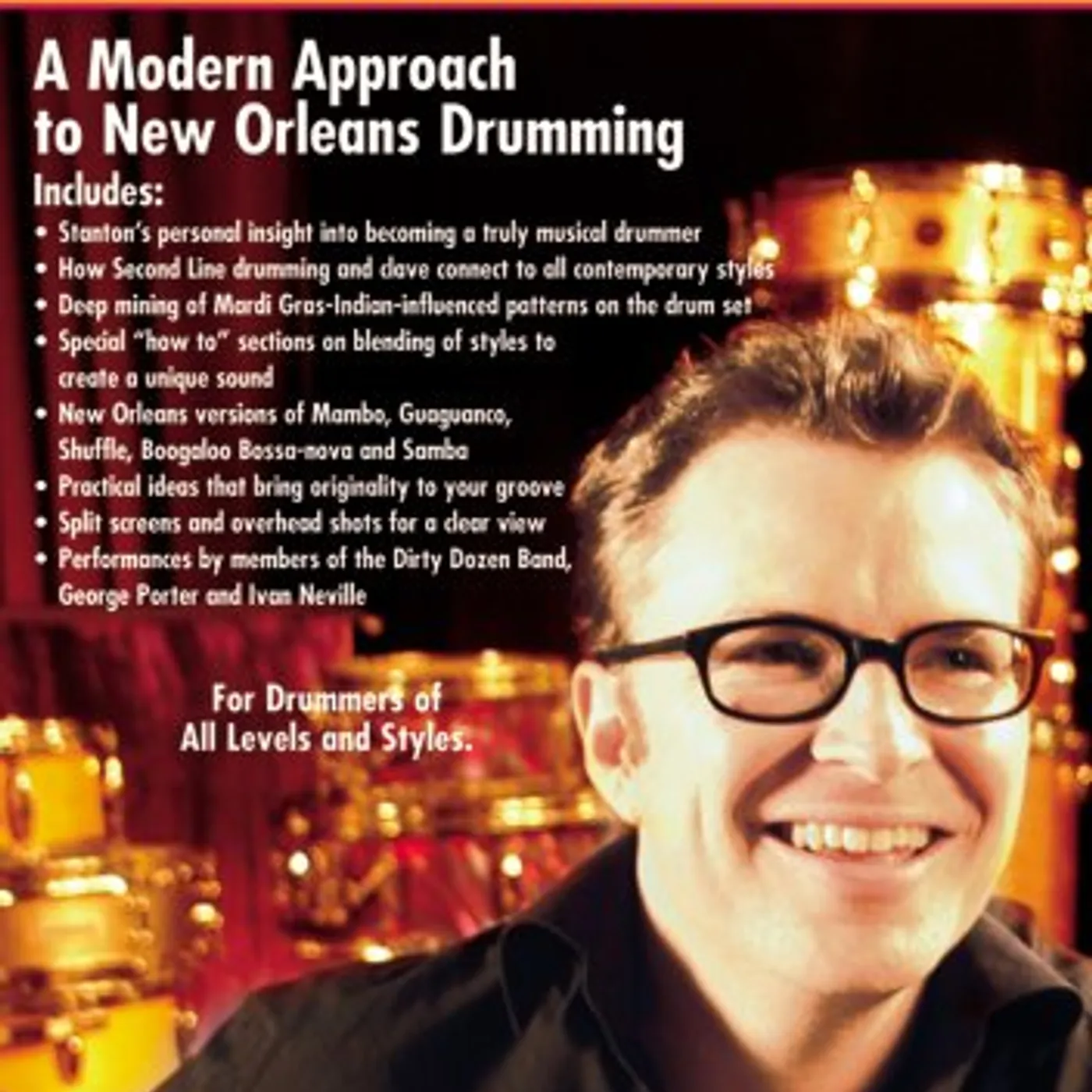 Stanton Moore MODERN APPROACH TO NEW ORLEANS DRUMMING DVD