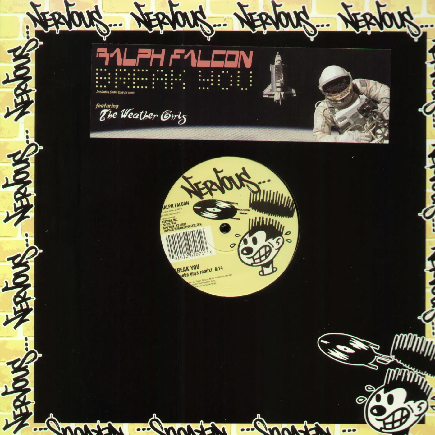 Ralph Falcon BREAK YOU (X2) Vinyl Record