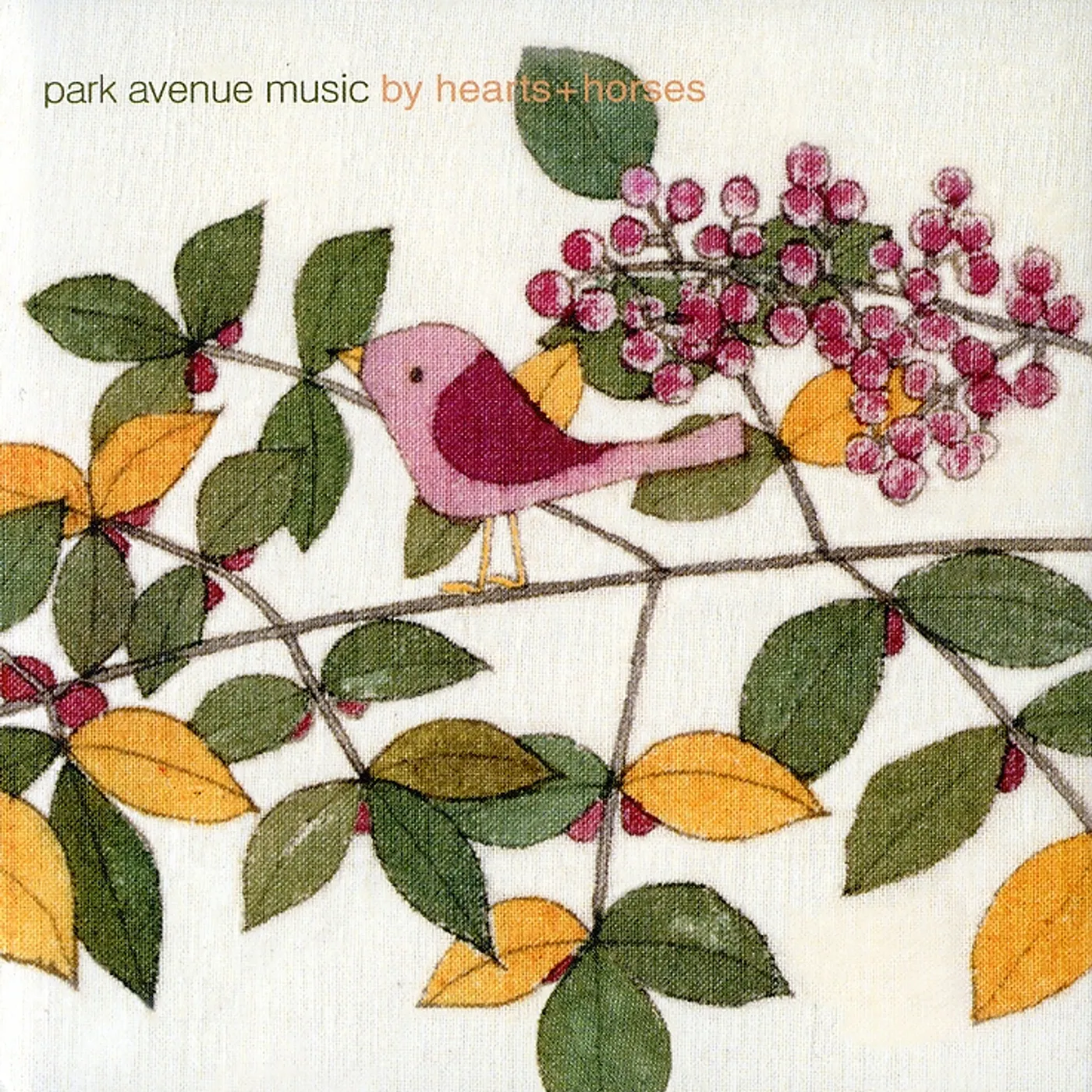 Park Avenue Music BY HEARTS & HORSES Vinyl Record - Special Packaging
